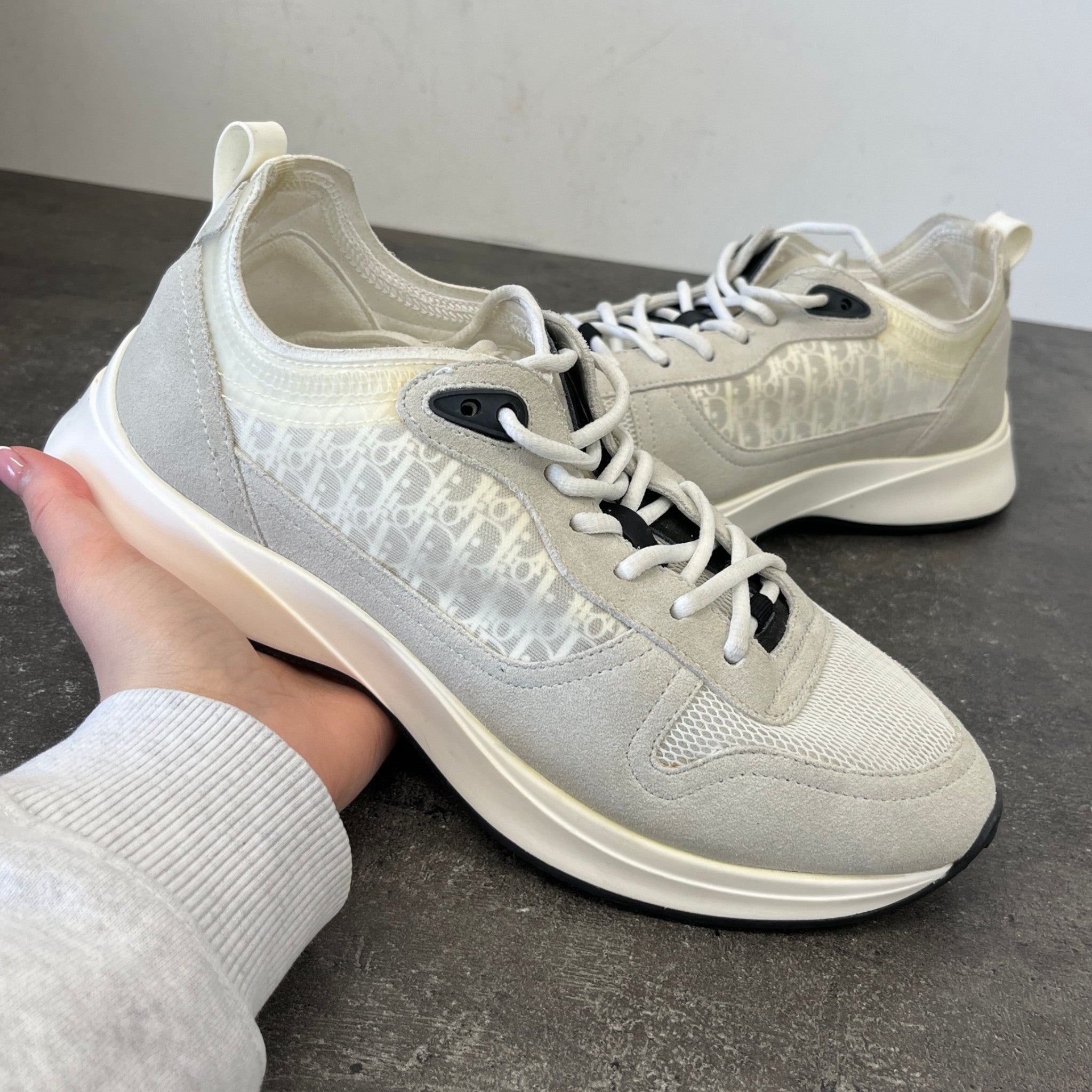 Men's B25 Low Trainers Grey Size EU 40 / UK 6