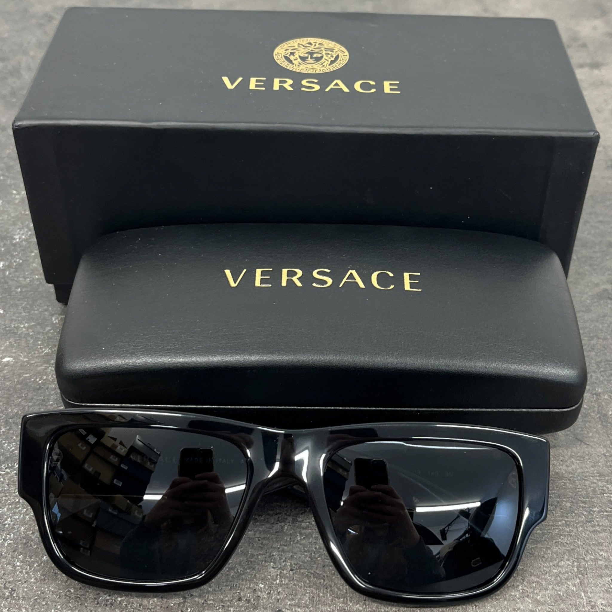 Men's Gb1/87 Medusa Sunglasses Black