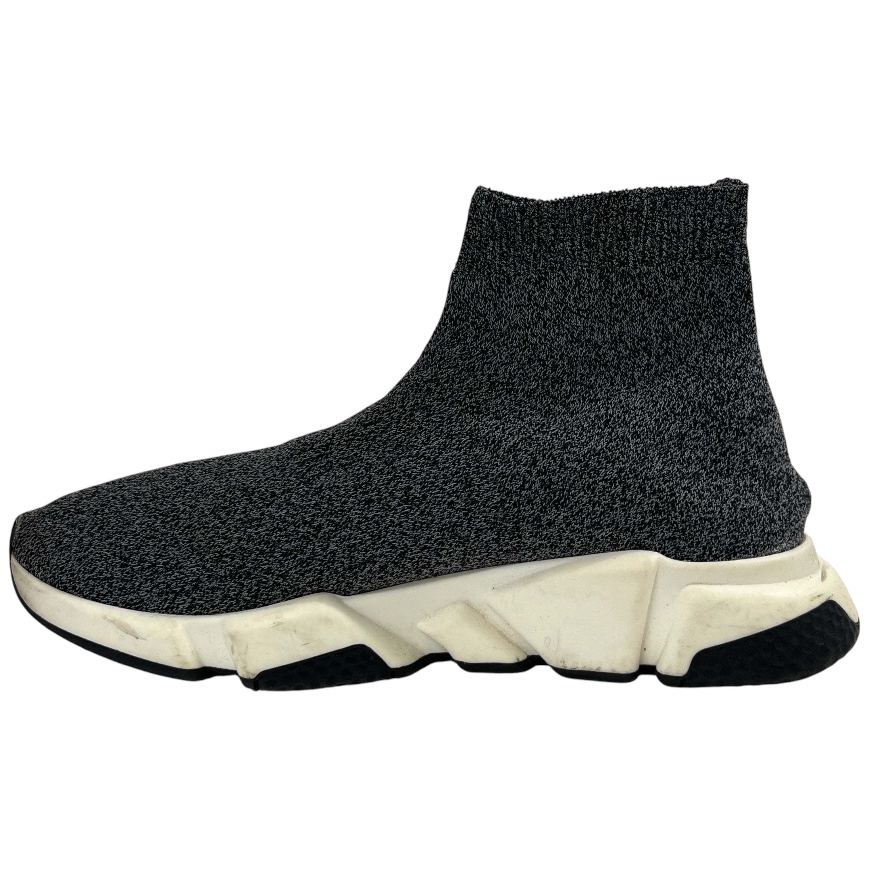 Men's Speed Sock High Trainers Grey Size EU 44 / UK 10