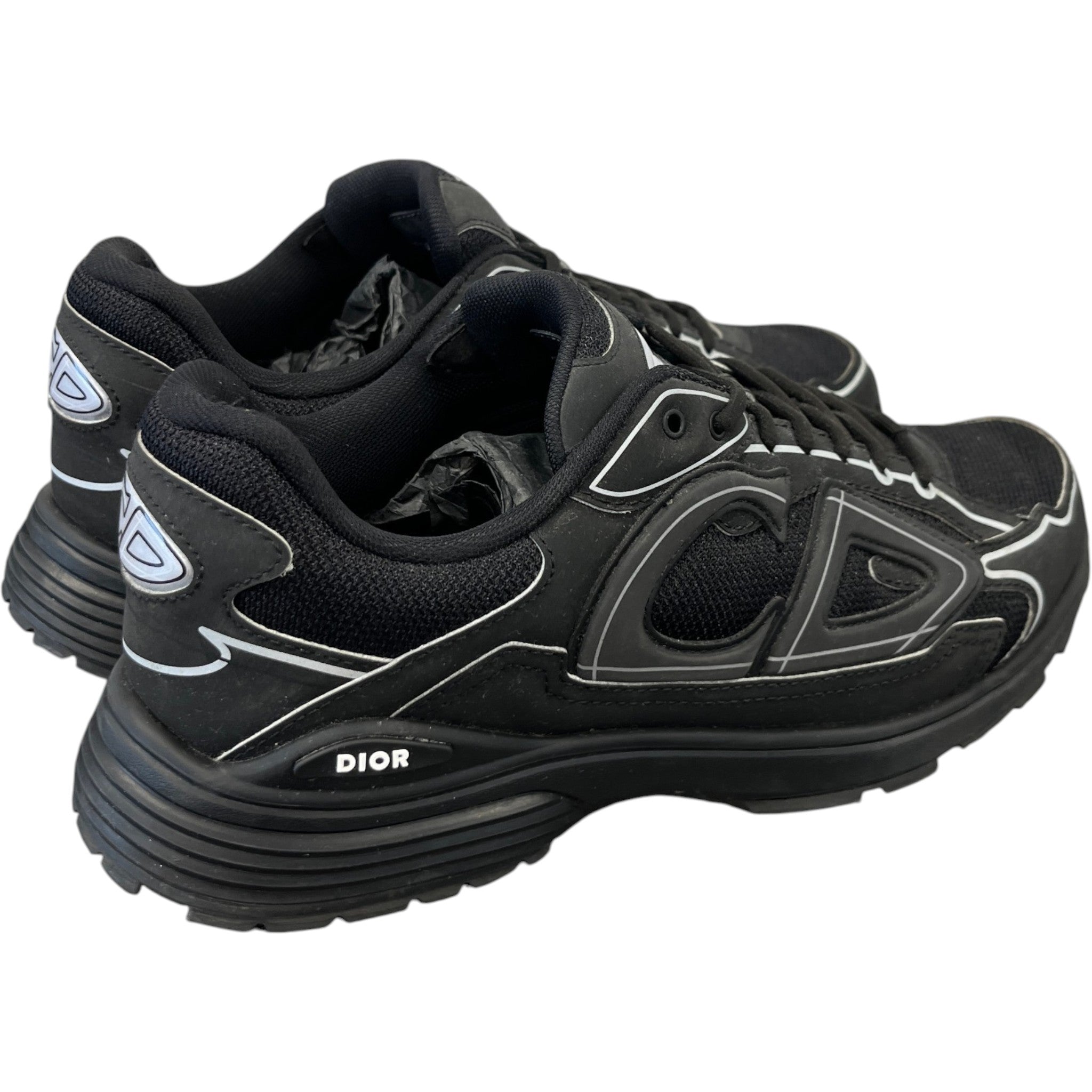 Men's B30 Low Trainers Black Size EU 45 / UK 11