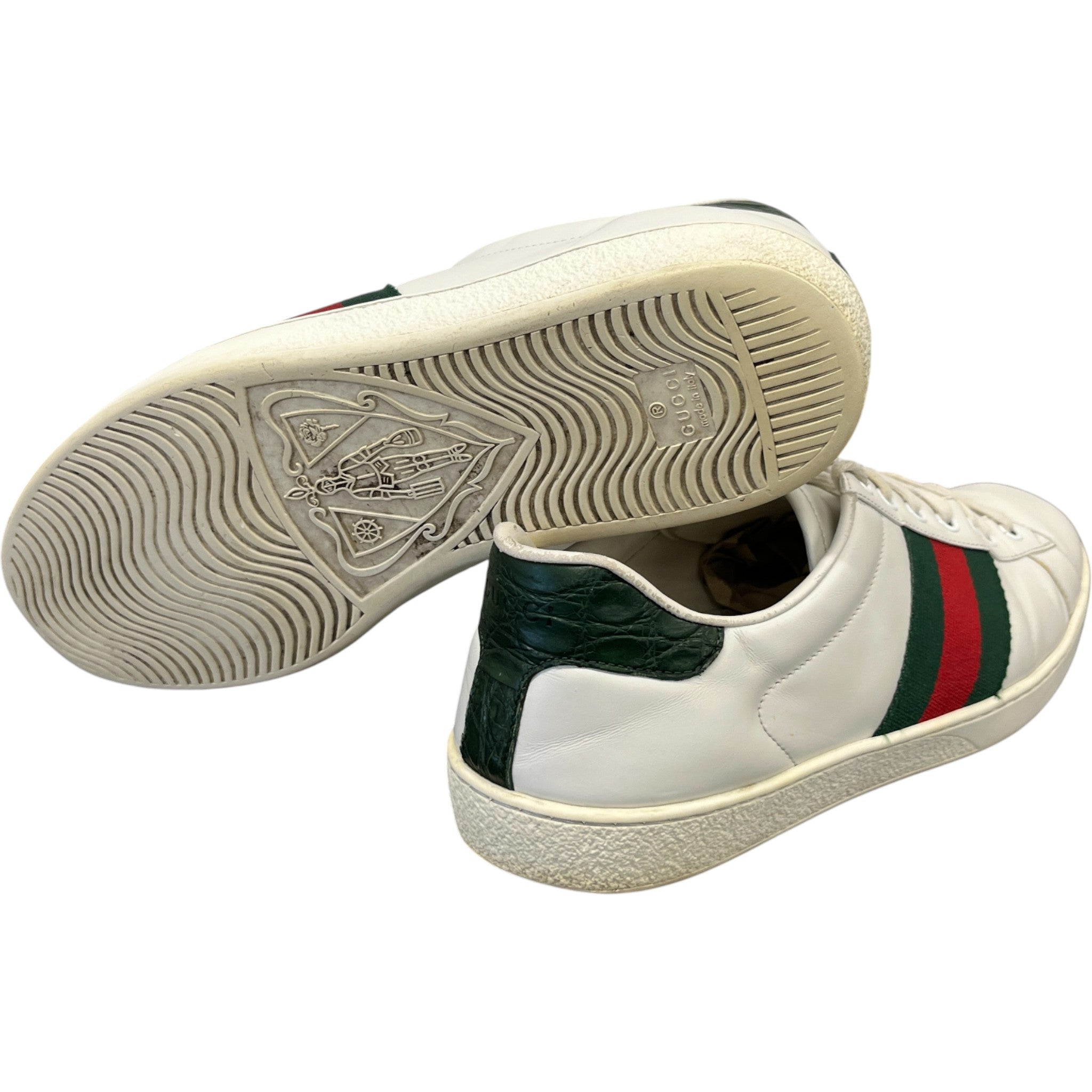 Men's Ace Web Low Trainers White Size EU 43.5 / UK 9.5