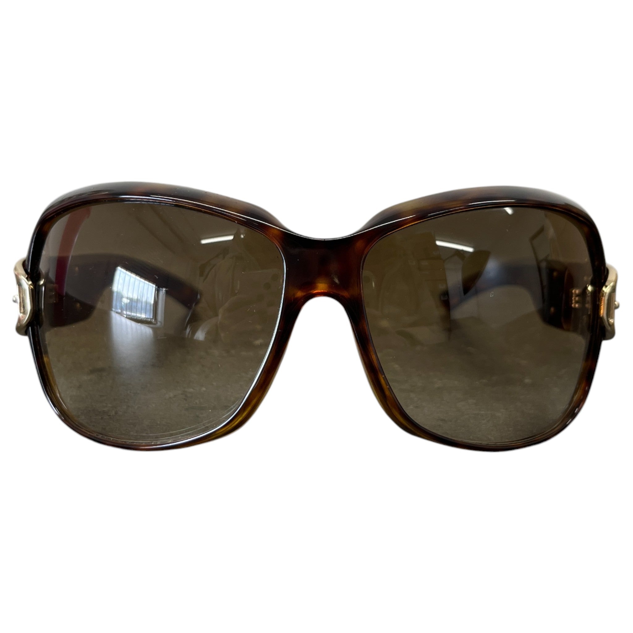 Women's Vintage Horsebit Sunglasses Brown