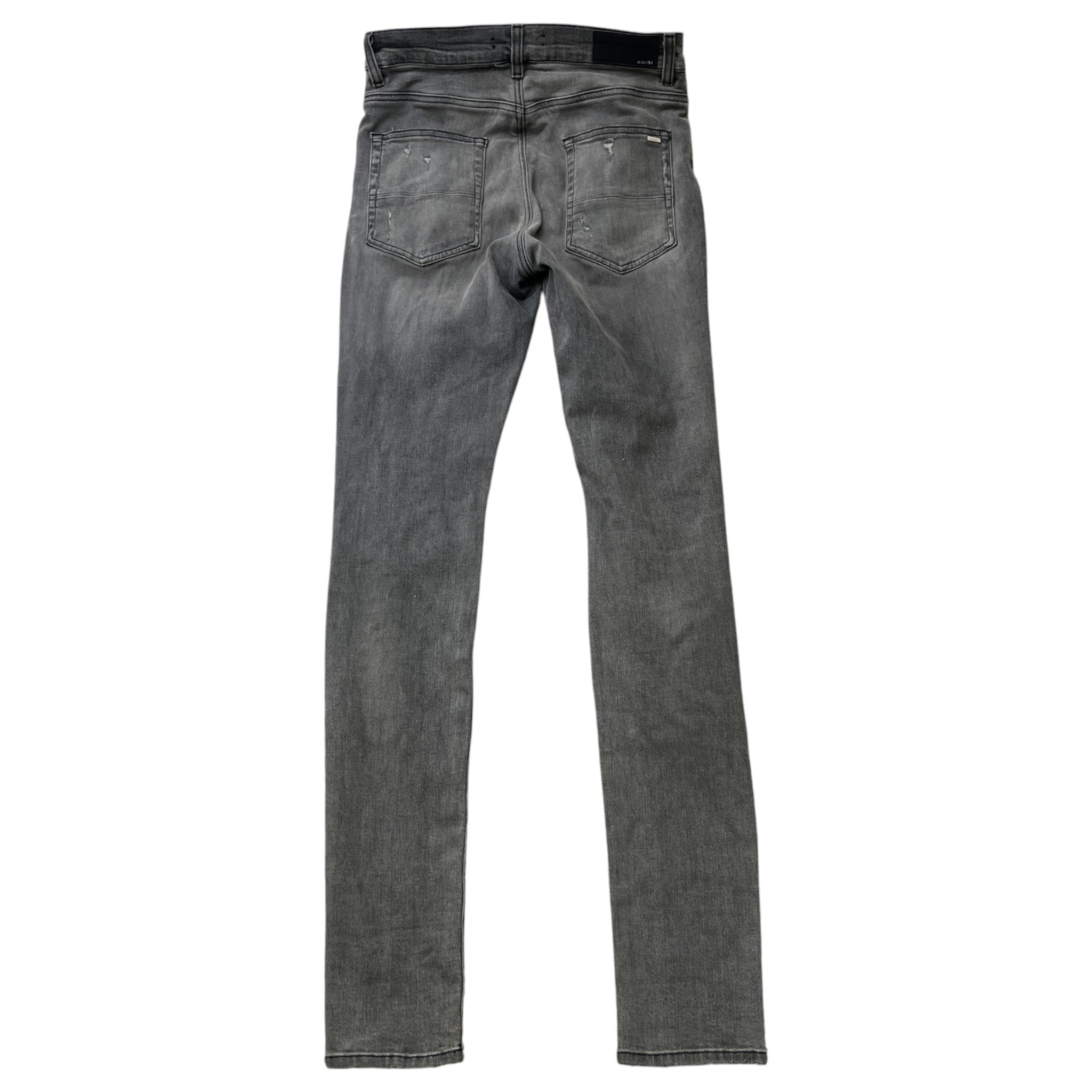 Men's Mx1 Distressed Jeans Grey Size Waist 31"