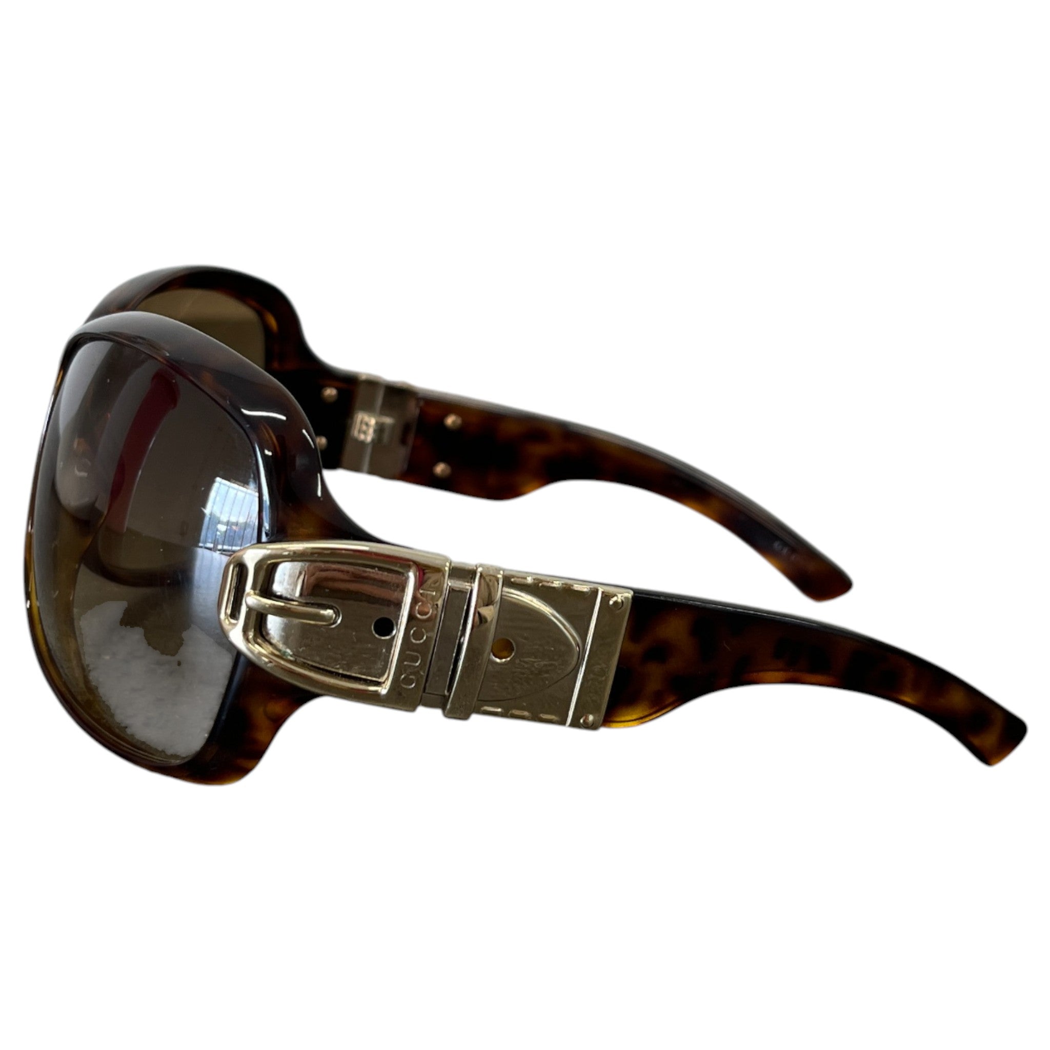 Women's Vintage Horsebit Sunglasses Brown