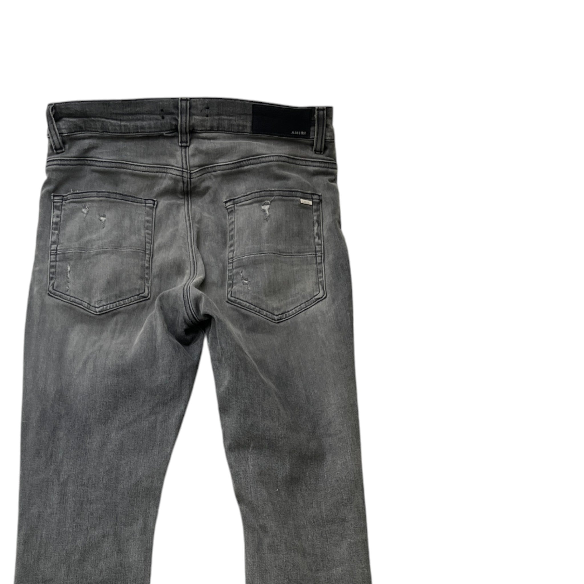 Men's Mx1 Distressed Jeans Grey Size Waist 31"