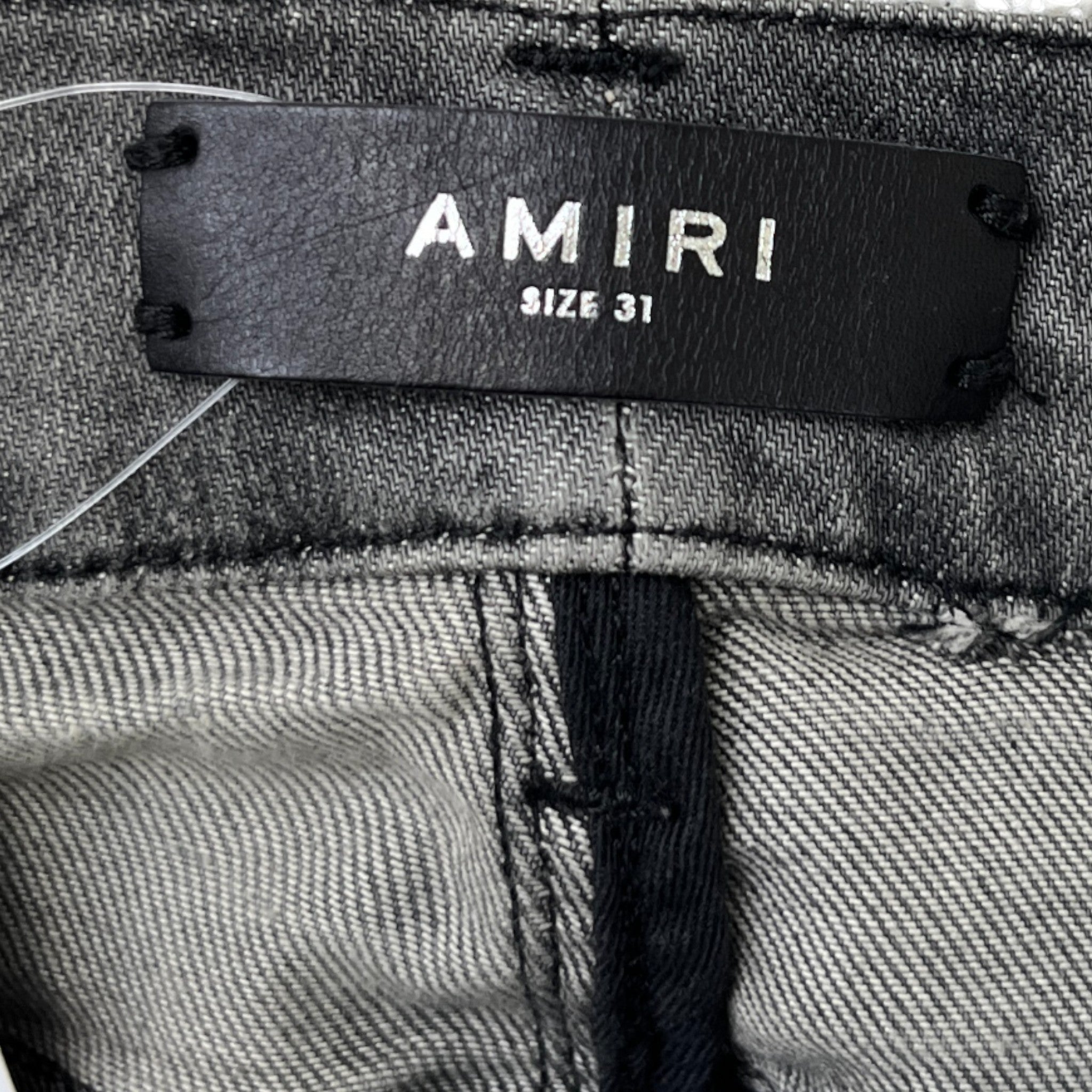 Men's Mx1 Distressed Jeans Grey Size Waist 31"