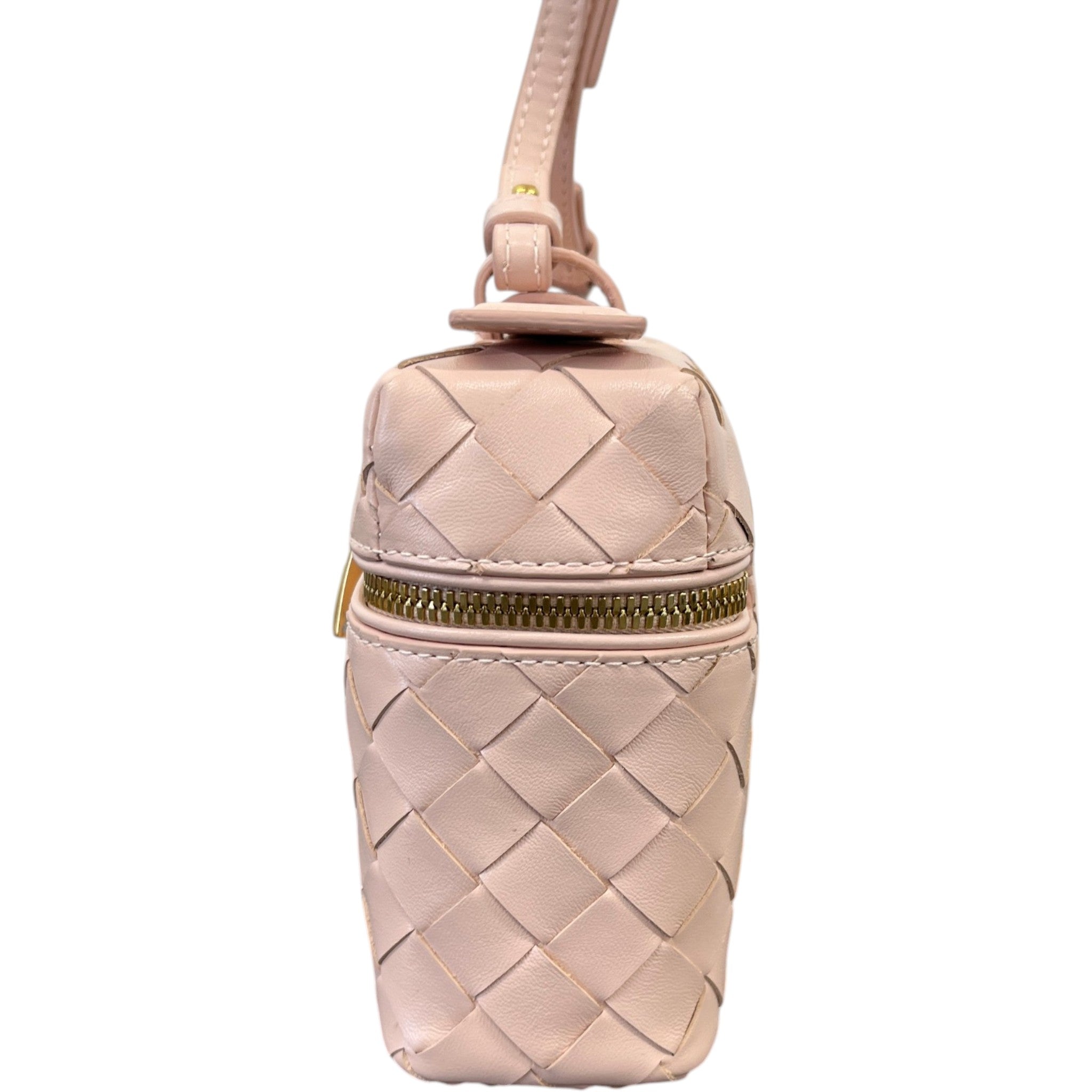 Women's Bang Bang Vanity Intrecciato Bag Pink