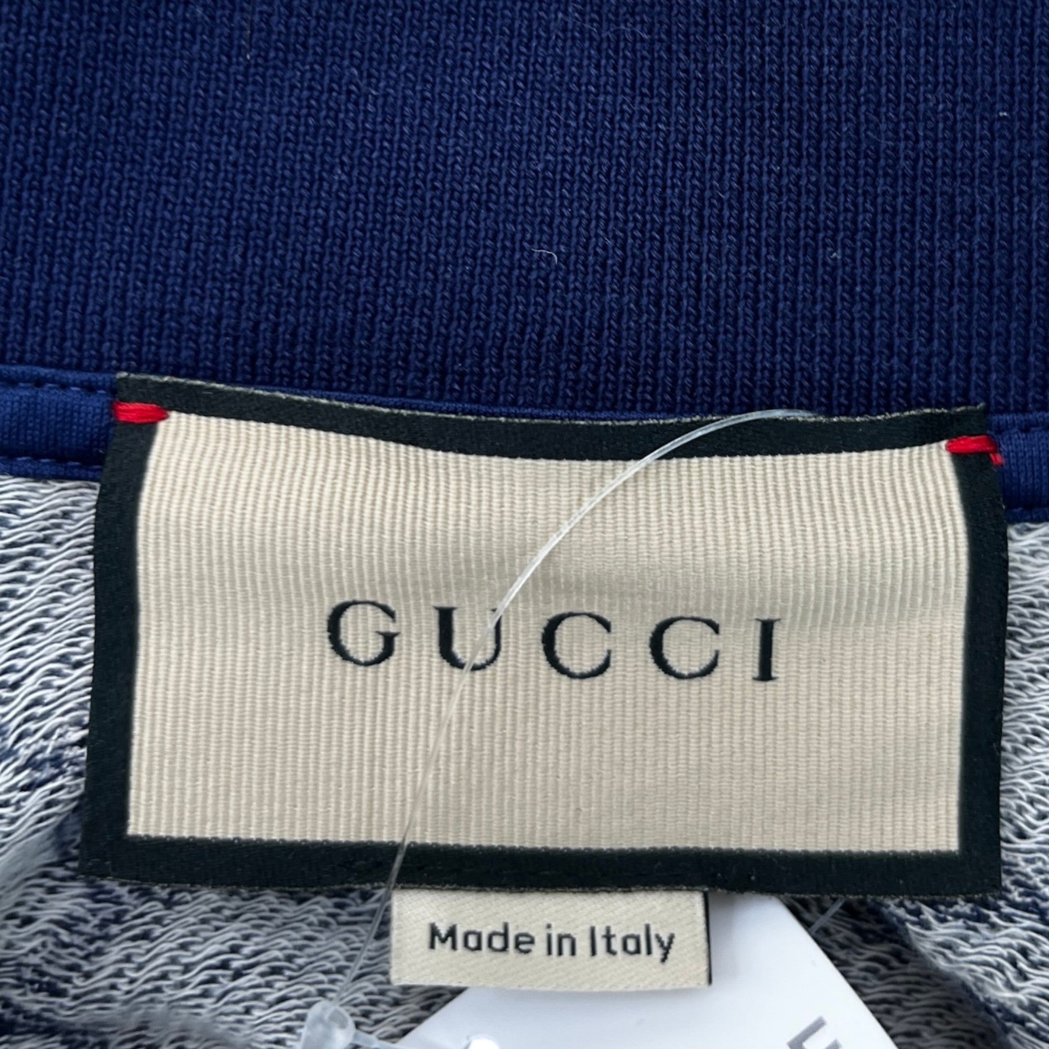 Men's Gg Supreme Polo Shirt Navy Size S