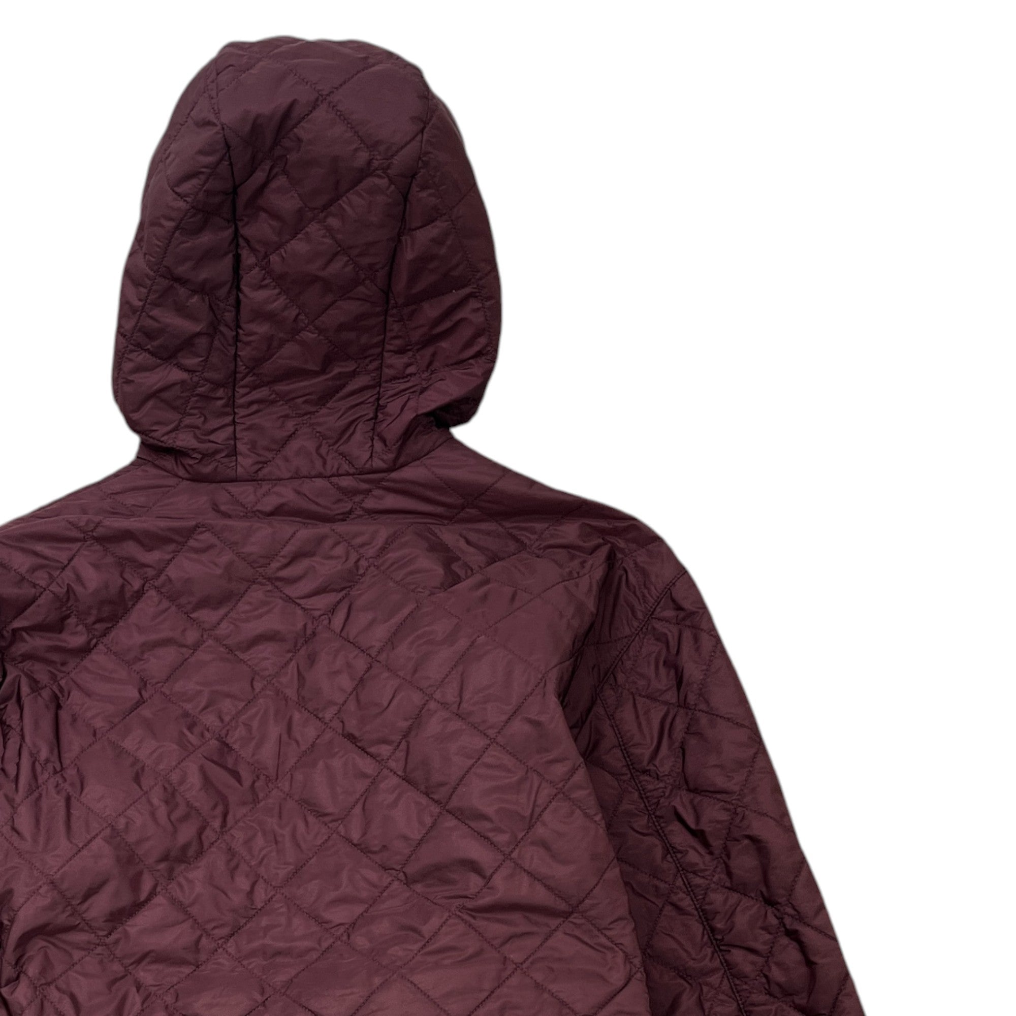 Men's Plaque Logo Jacket Burgundy Size IT 46 / S