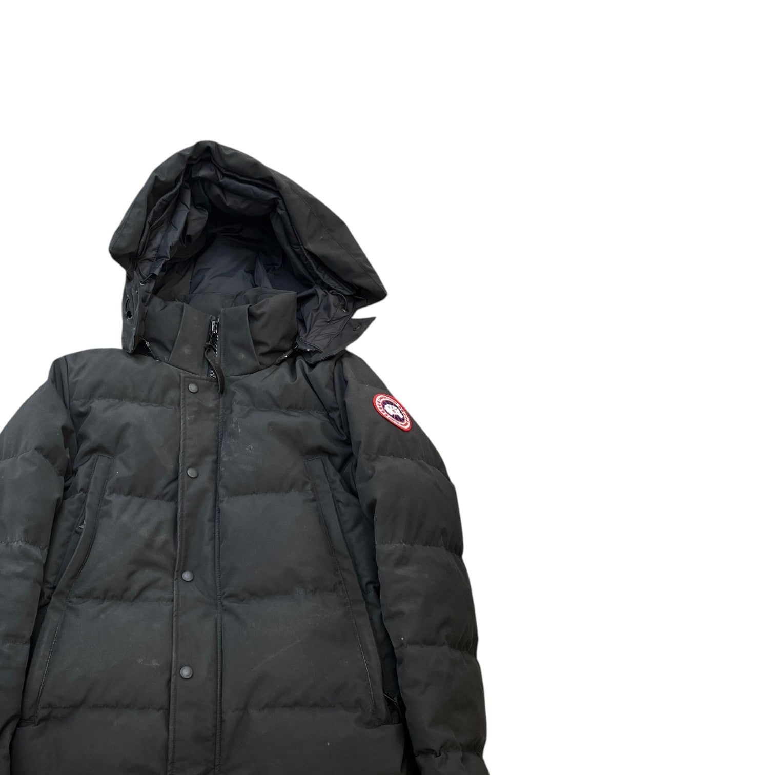 Men's Wyndham Parka Down Jacket Black Size M