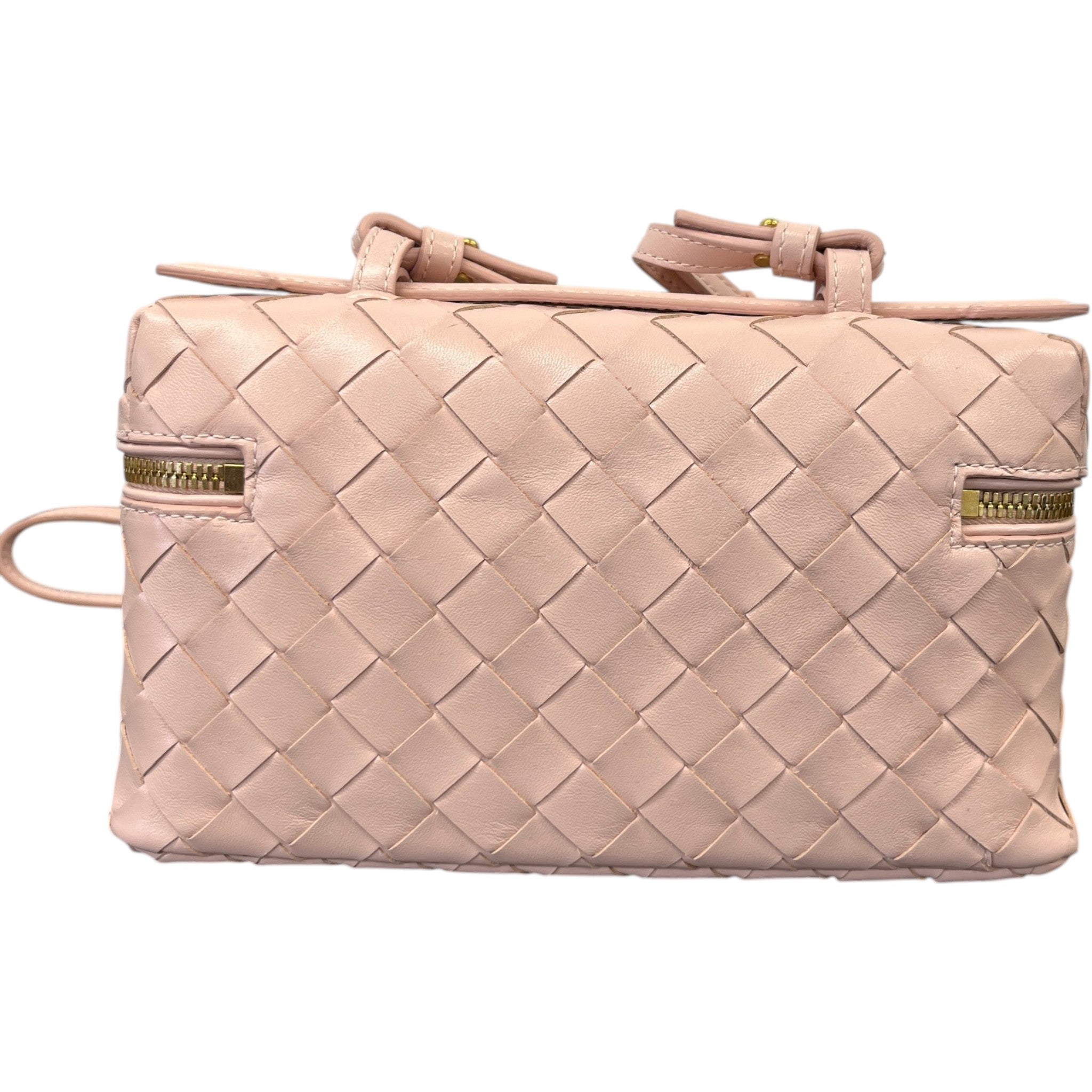 Women's Bang Bang Vanity Intrecciato Bag Pink