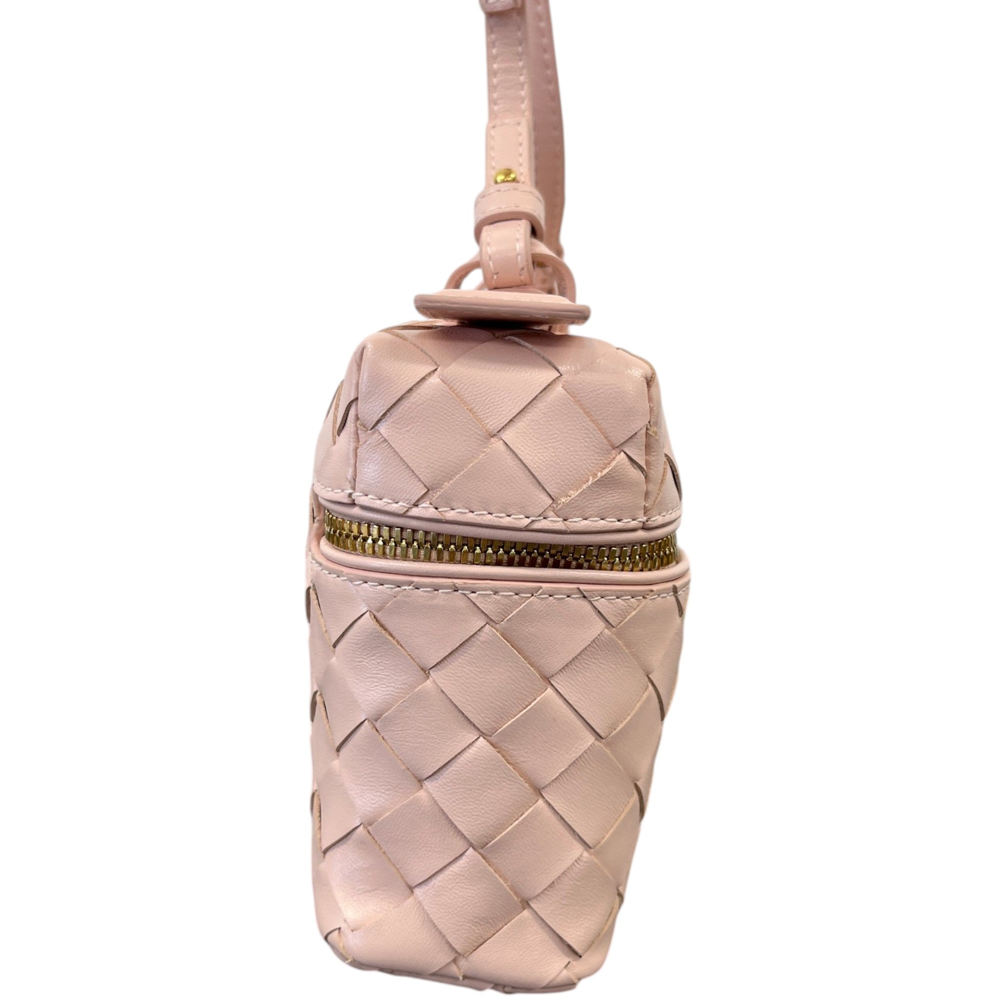 Women's Bang Bang Vanity Intrecciato Bag Pink