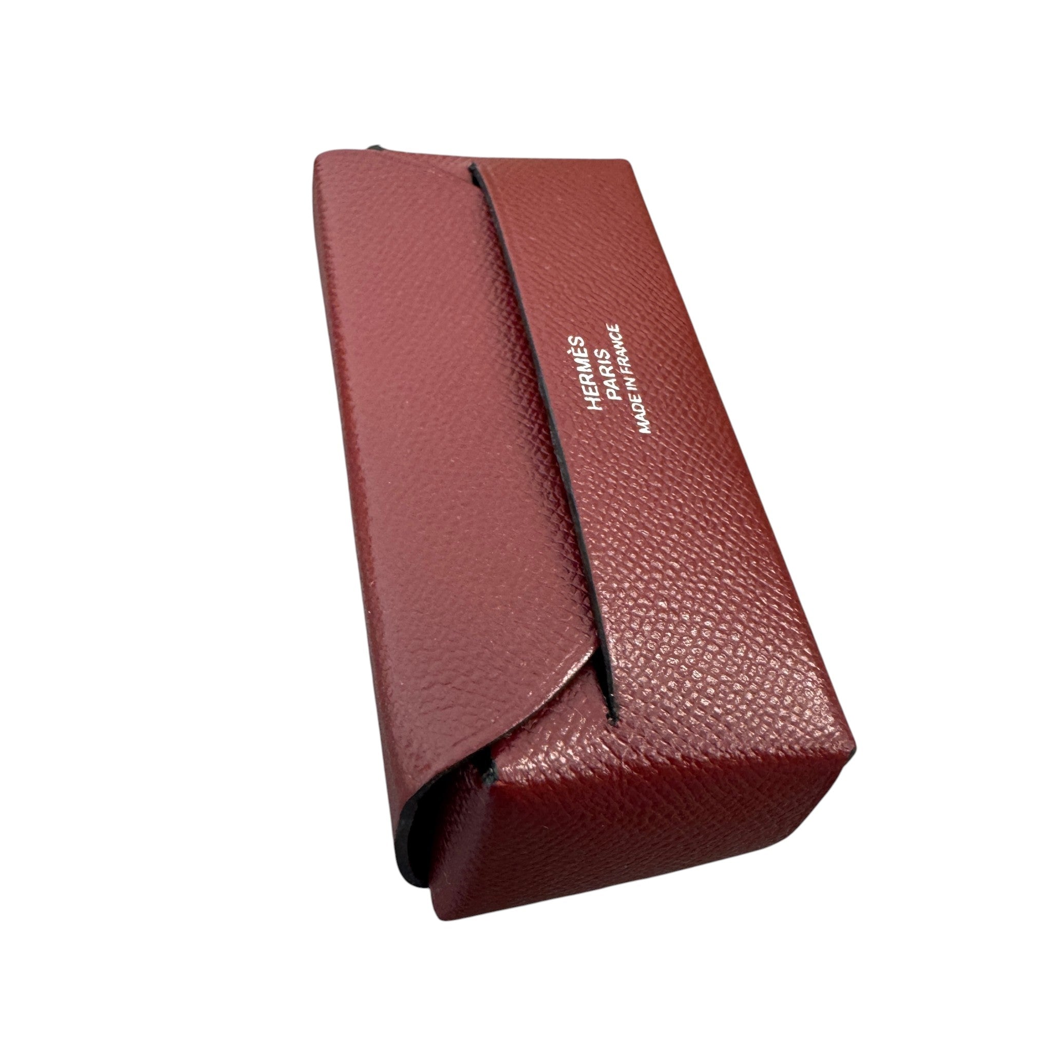Women's Lipstick Case With Mirror Wallet Red