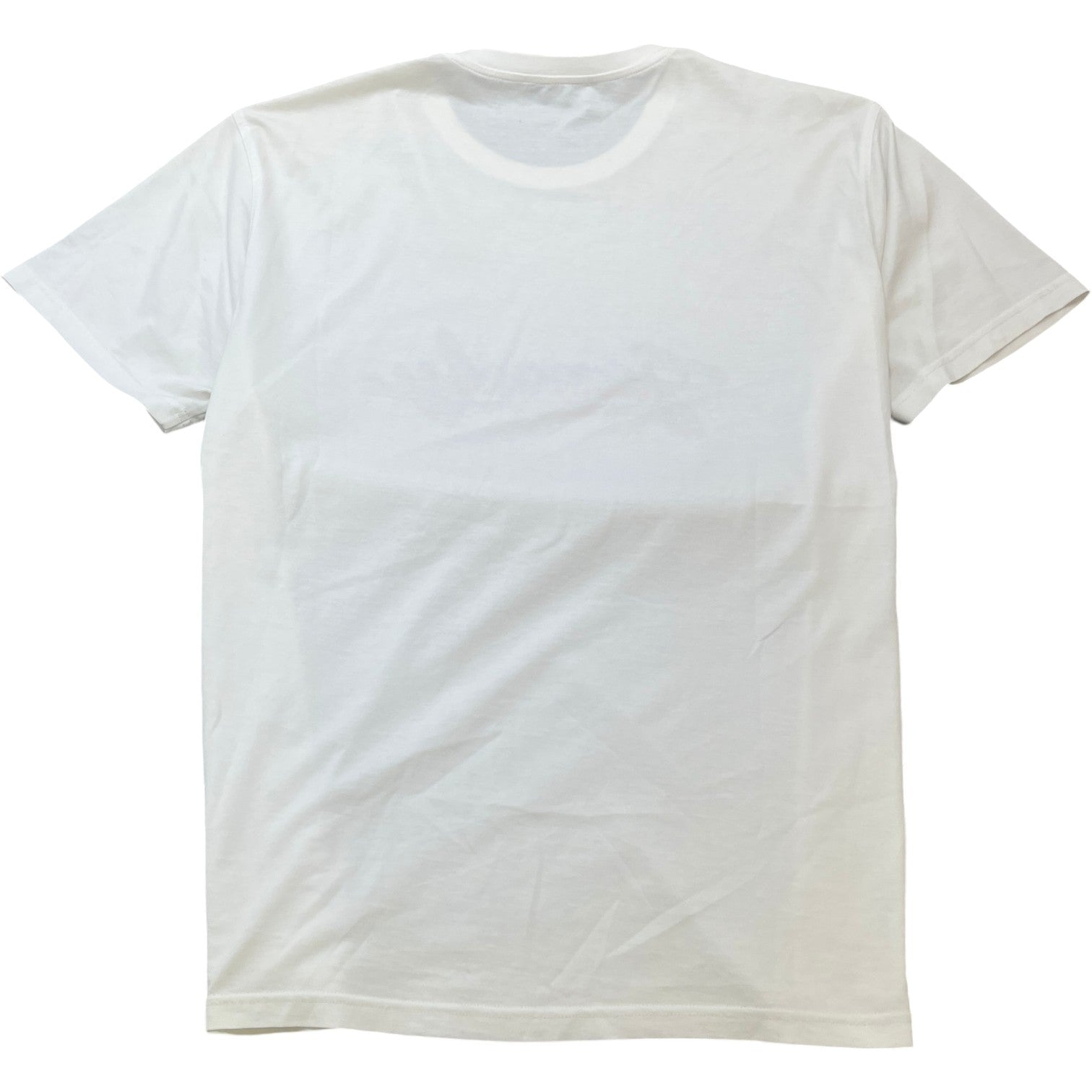 Men's Logo Print T-Shirt White Size L