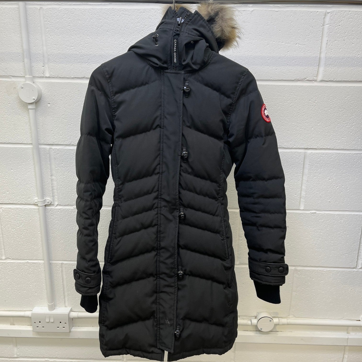 Women's Lorette Down Jacket Black Size XS