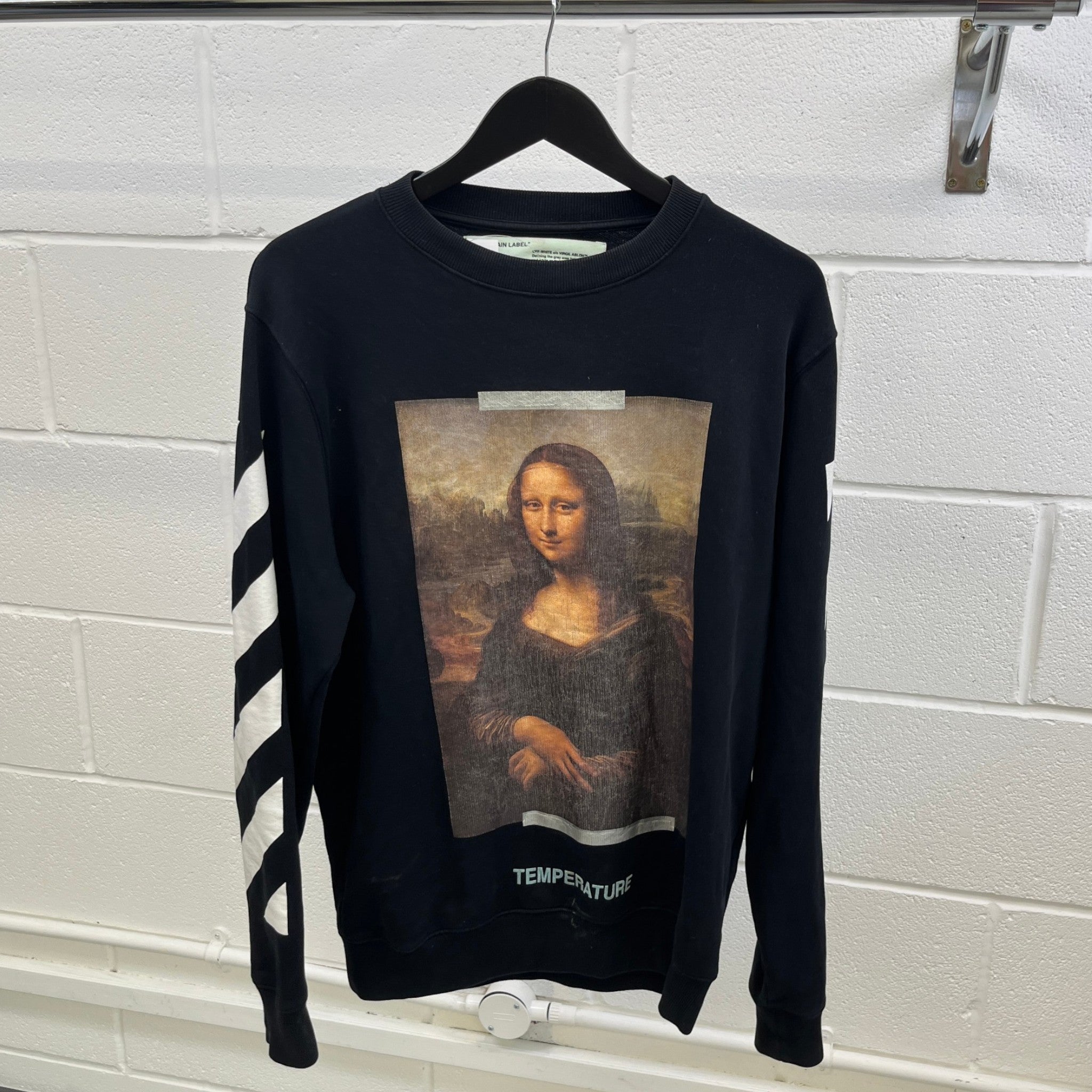 Men's Mona Lisa Jumper Black Size XS