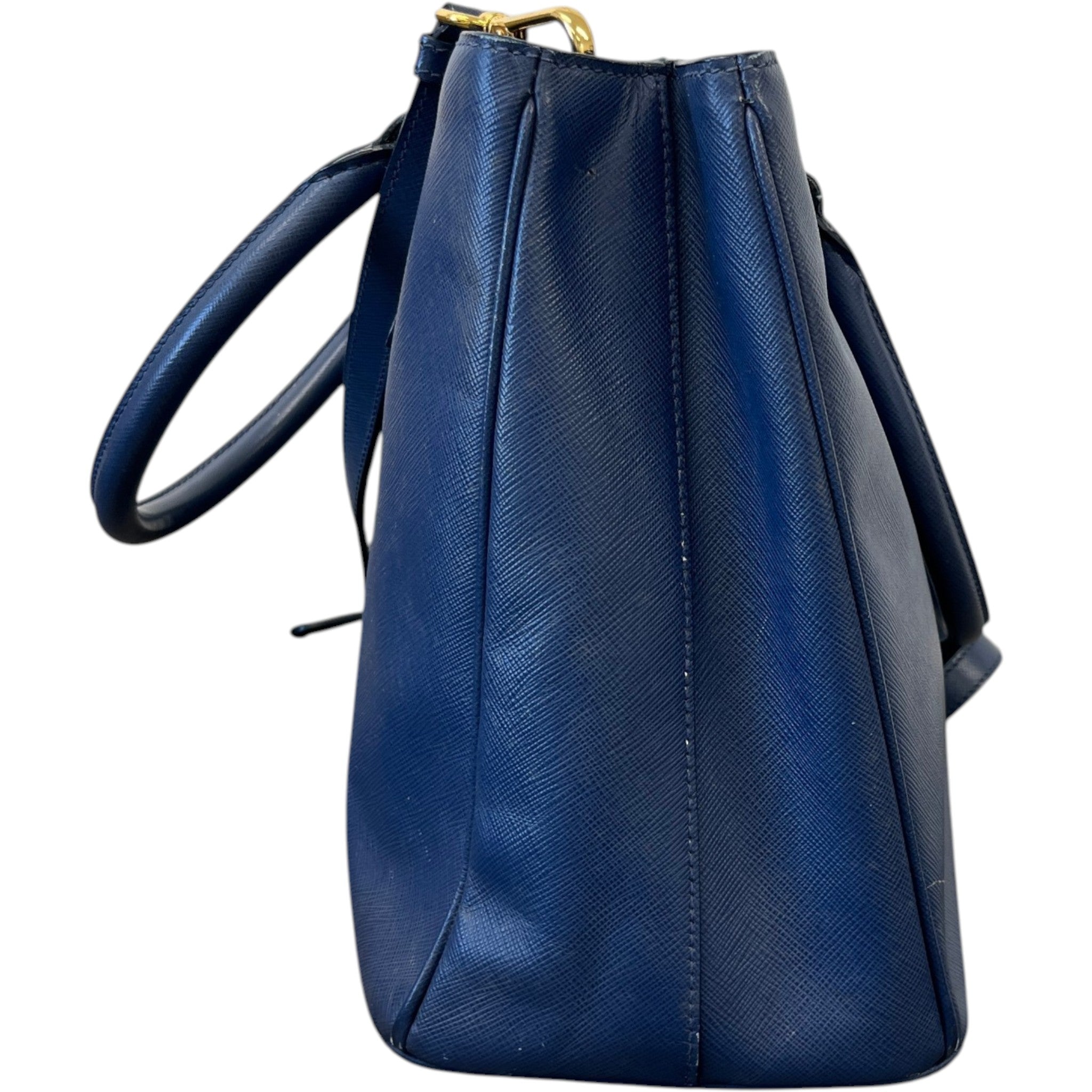 Women's Galleria Saffiano Tote Bag Blue
