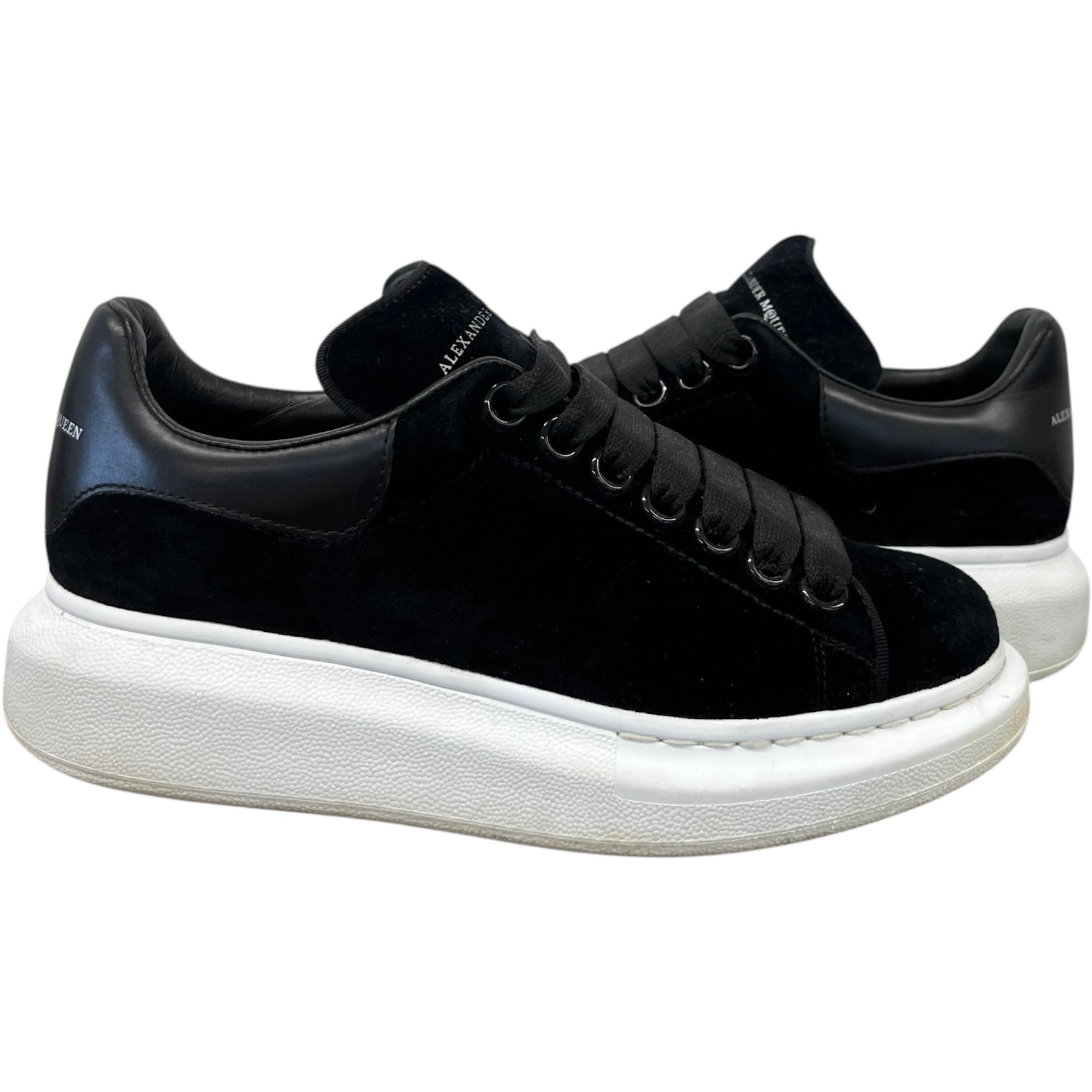 Women's Oversized Low Trainers Black Size EU 35 / UK 2