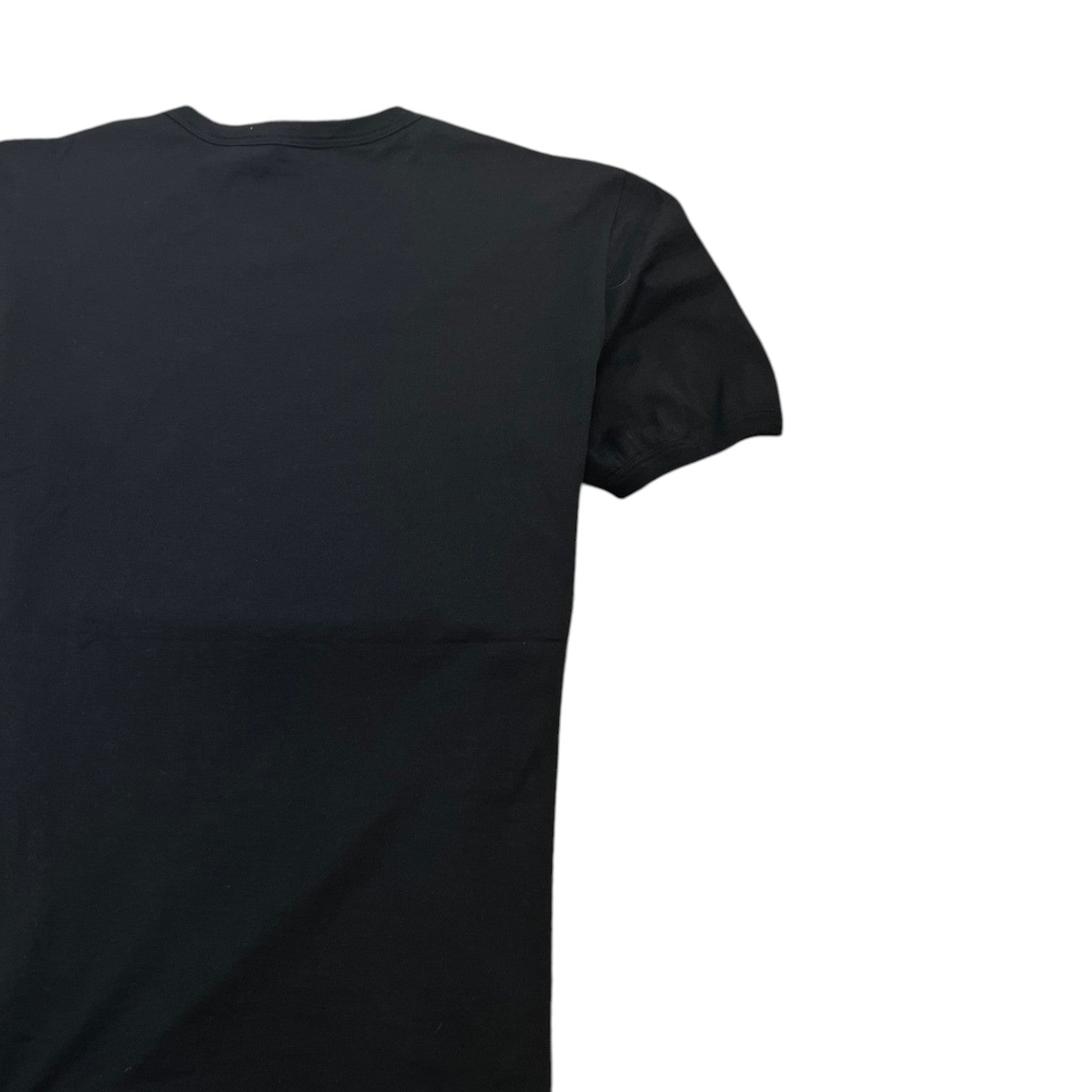 Men's Plaque Logo T-Shirt Black Size IT 48 / UK M