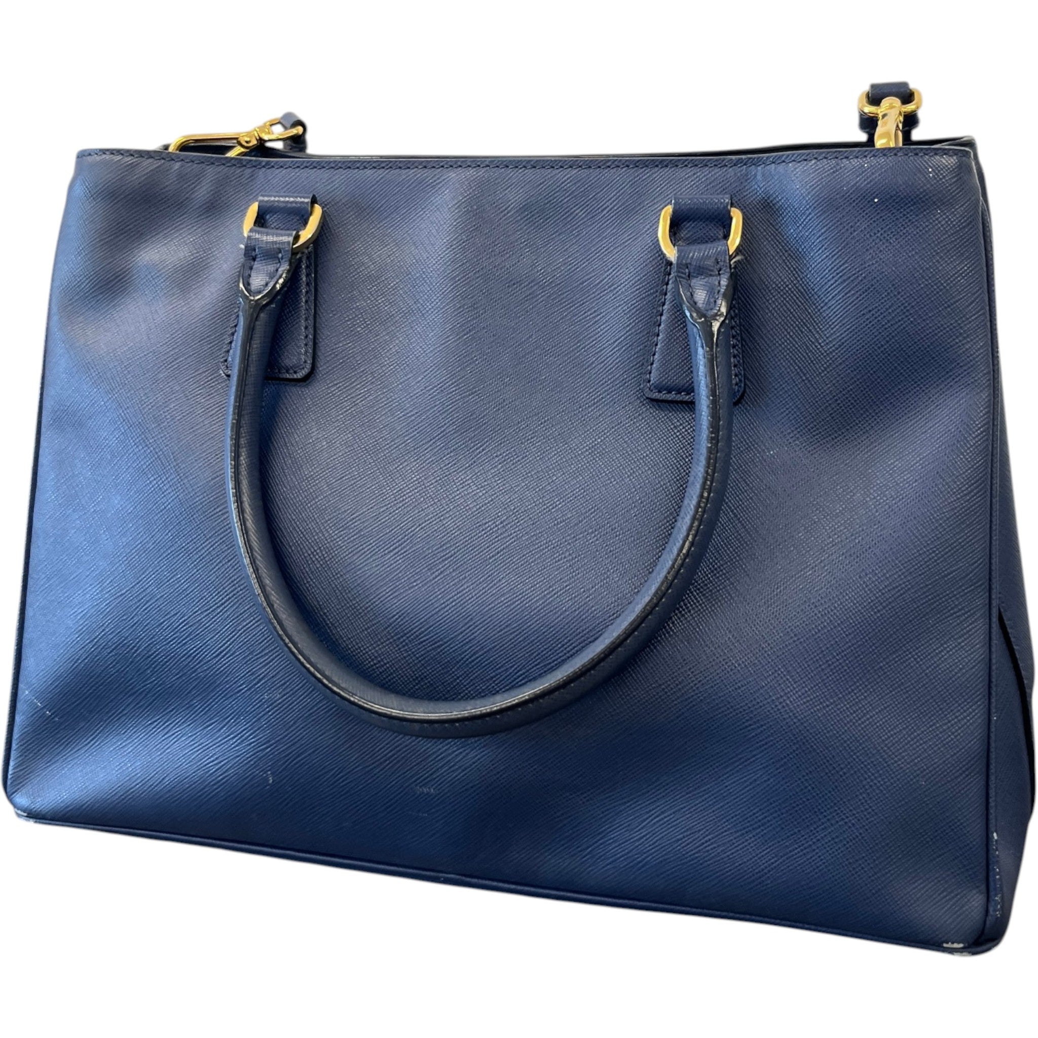 Women's Galleria Saffiano Tote Bag Blue