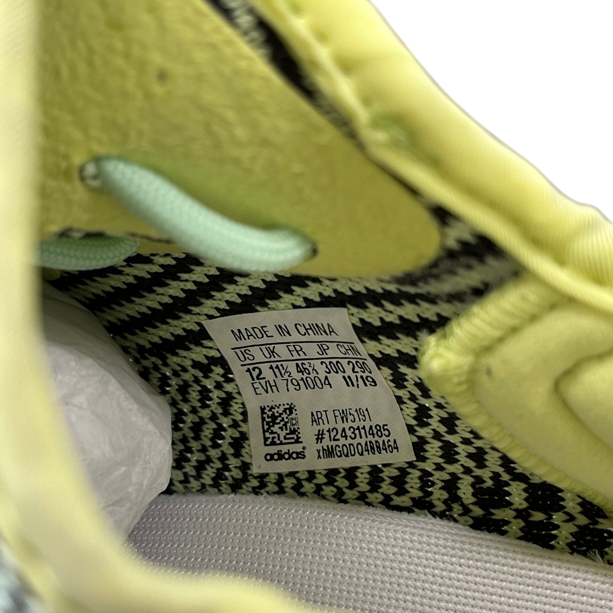 Men's Boost 350 V2 Low Trainers Green Size EU 45.5 / UK 11.5