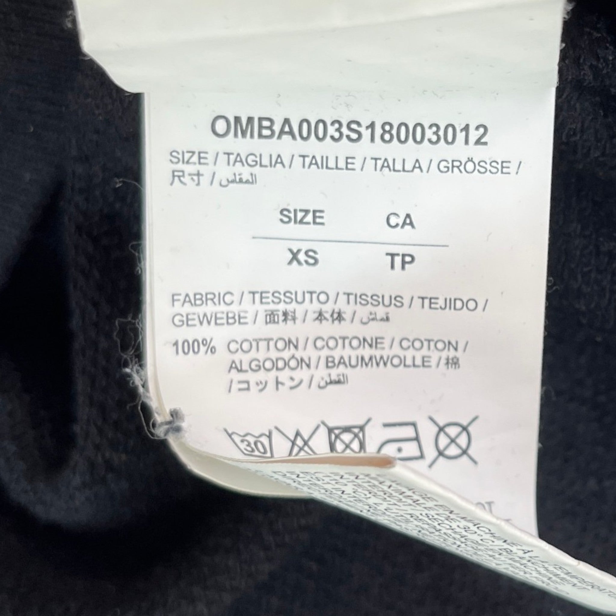Men's Mona Lisa Jumper Black Size XS