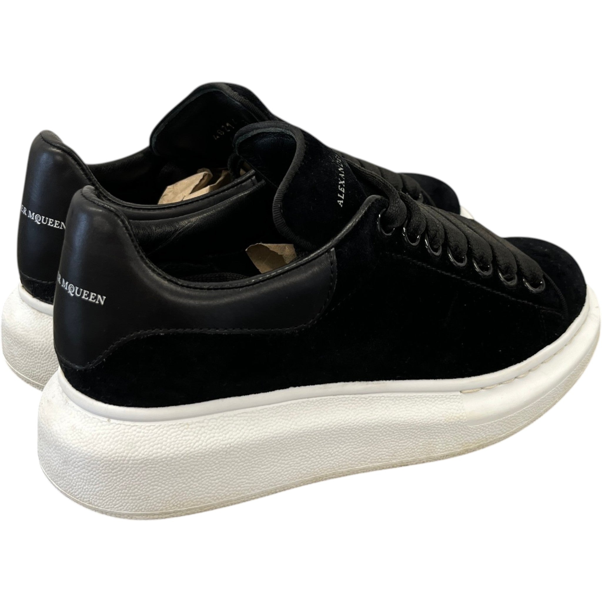 Women's Oversized Low Trainers Black Size EU 35 / UK 2
