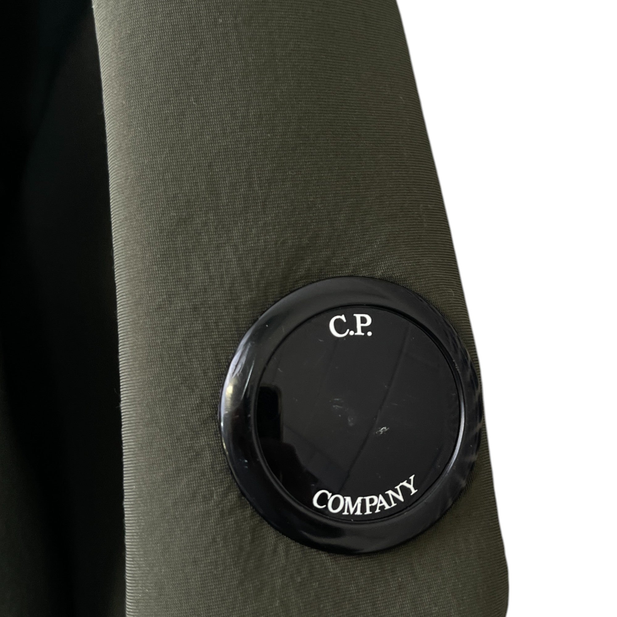 Men's Lens Logo Jacket Khaki Size M