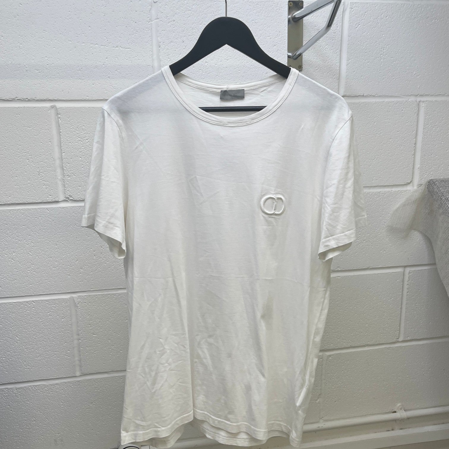 Men's Cd Icon T-Shirt White Size XL