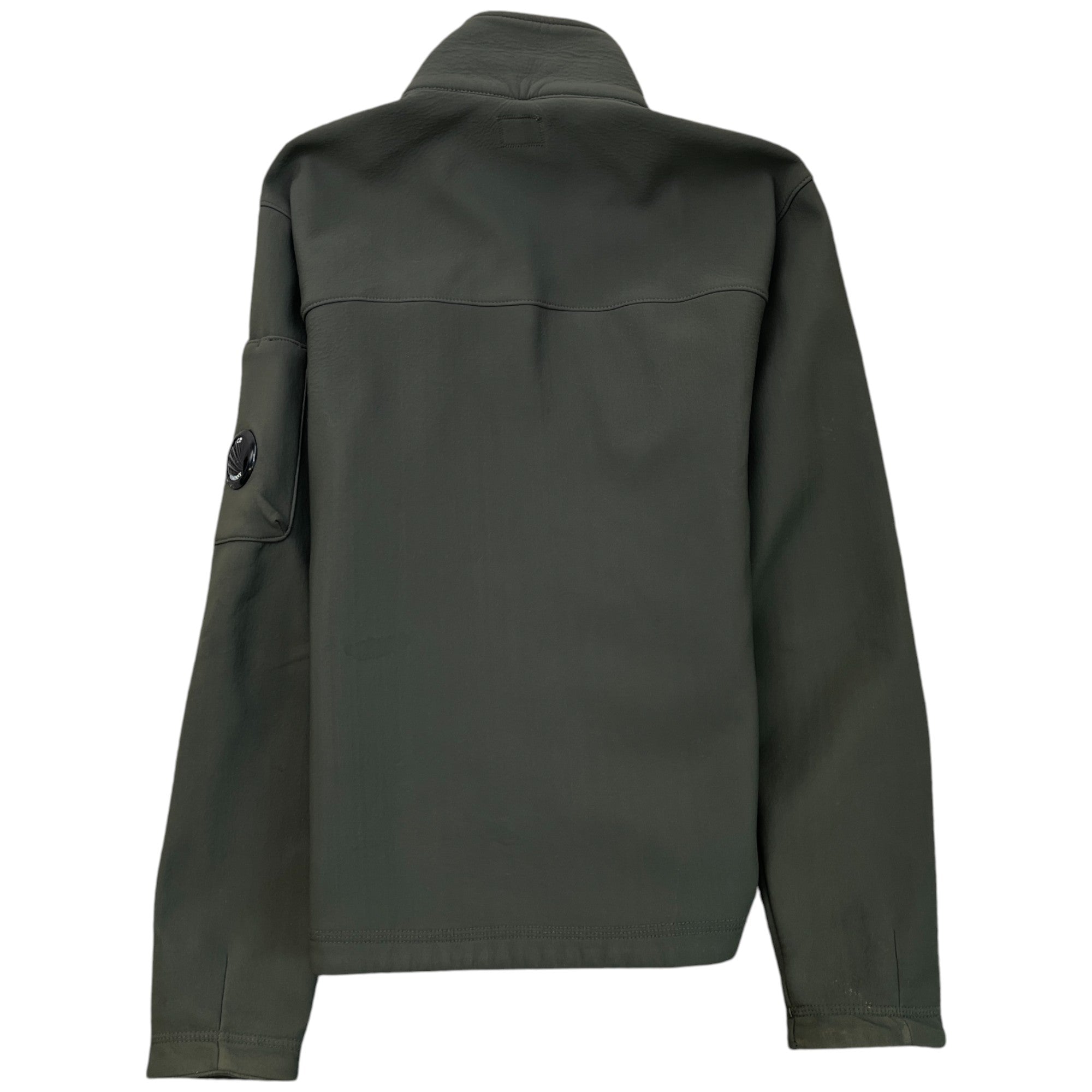 Men's Lens Logo Jacket Khaki Size M