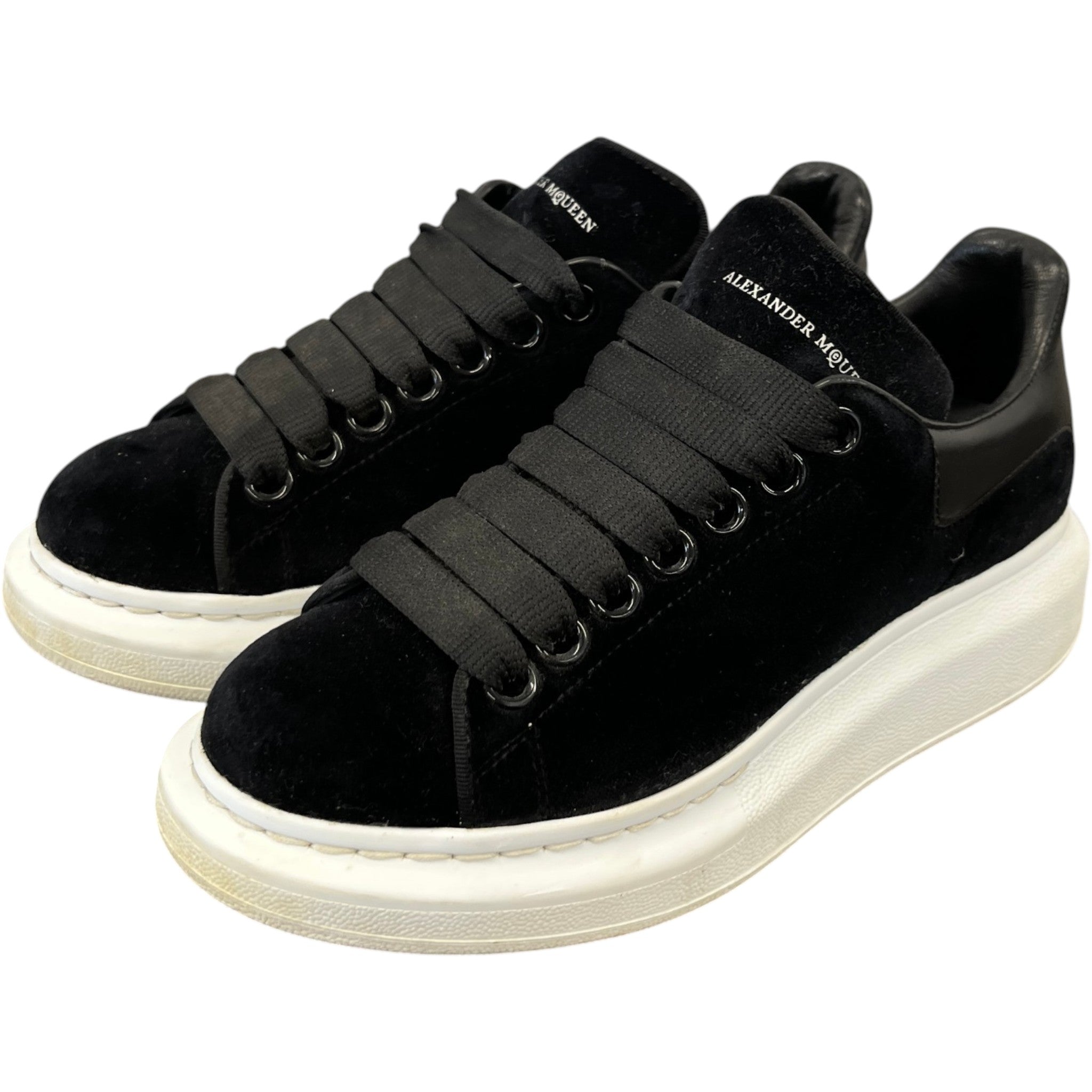Women's Oversized Low Trainers Black Size EU 35 / UK 2