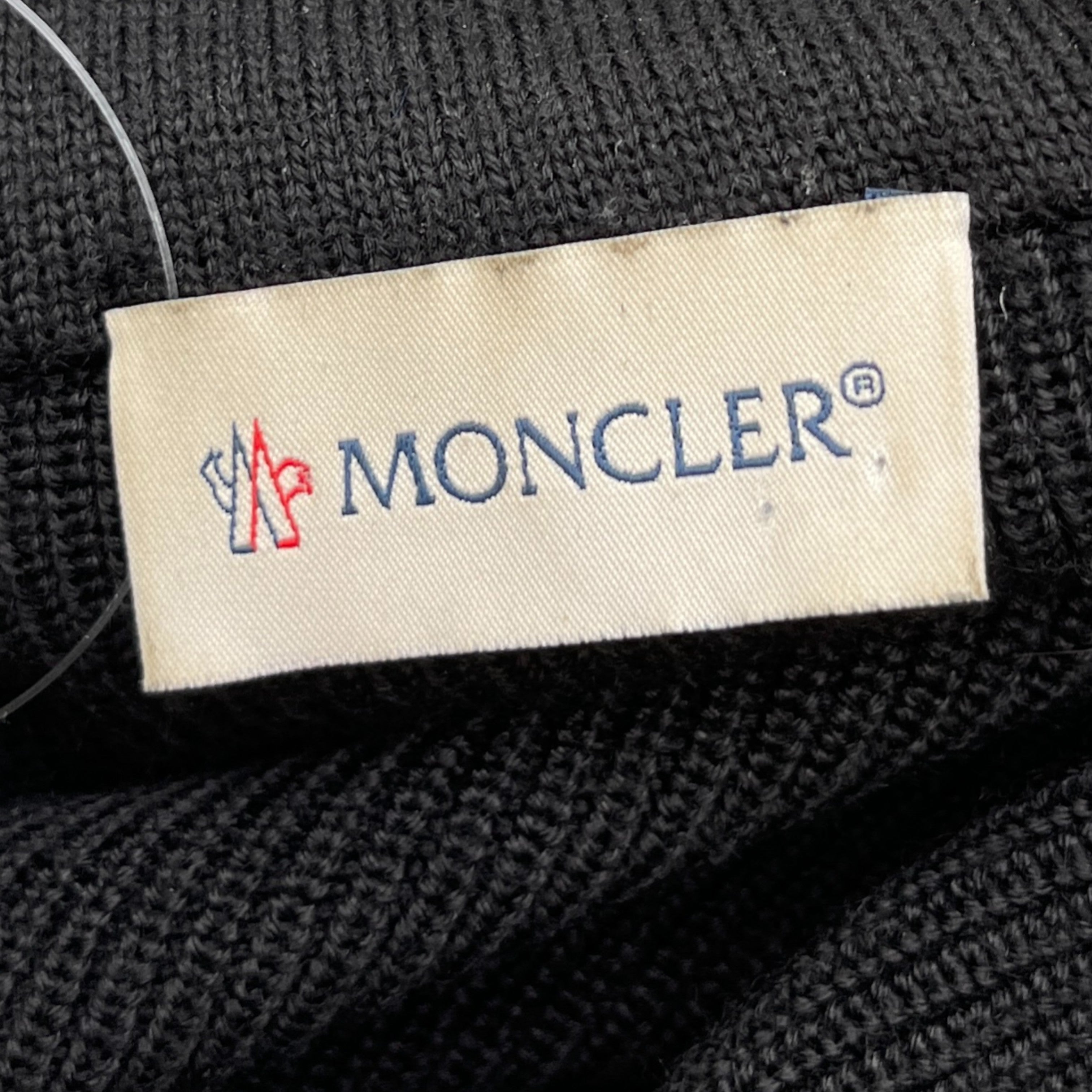 Men's Maglione Tricot Jacket Black Size XXL