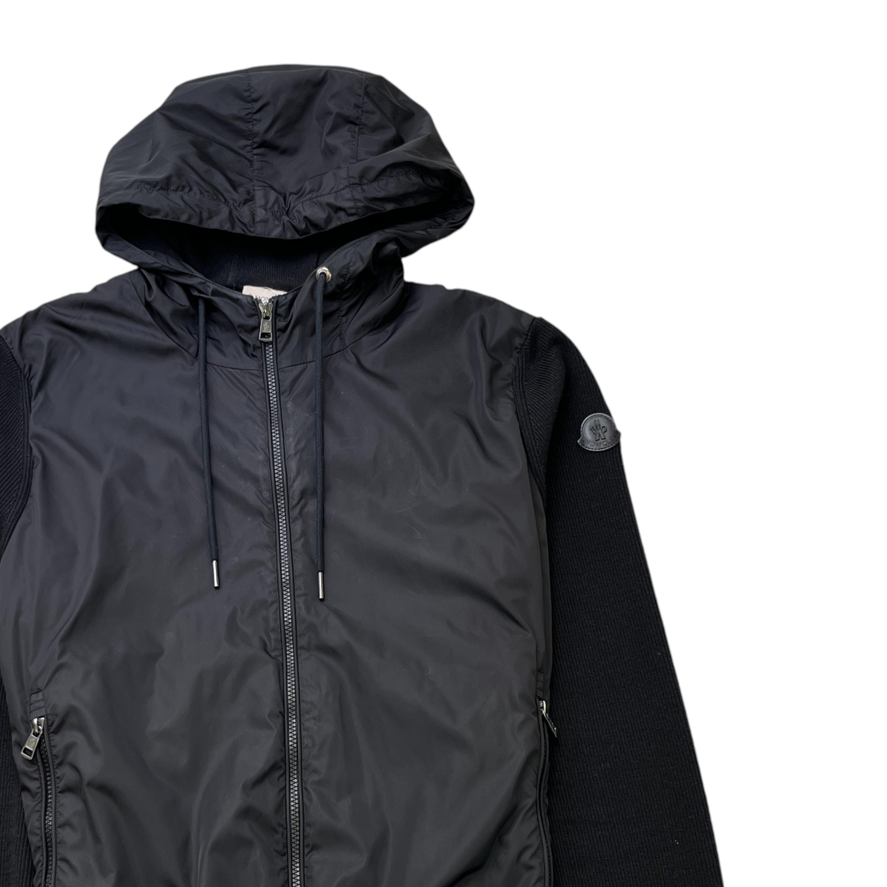 Men's Maglione Tricot Jacket Black Size XXL