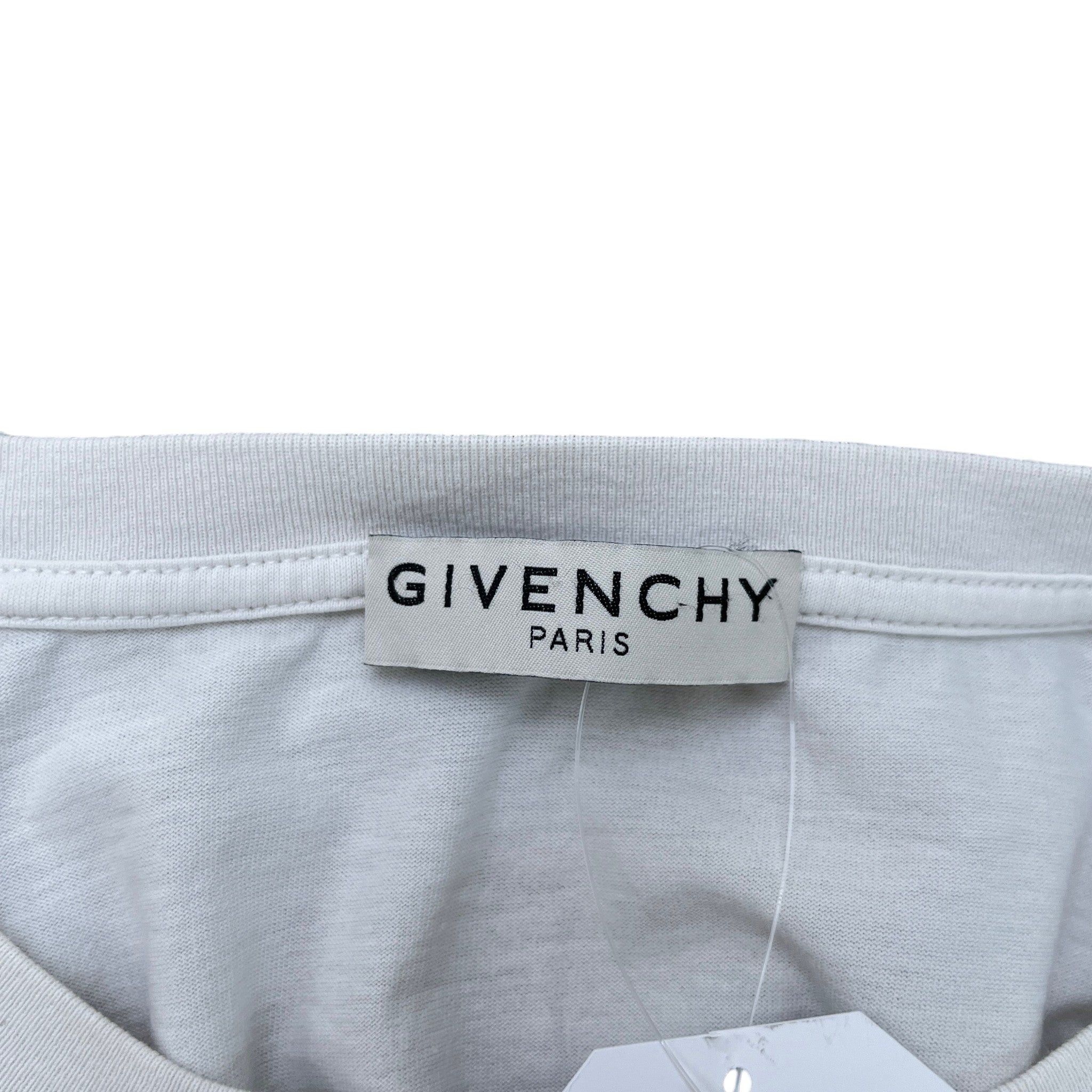 Men's Schematics Logo T-Shirt White Size L