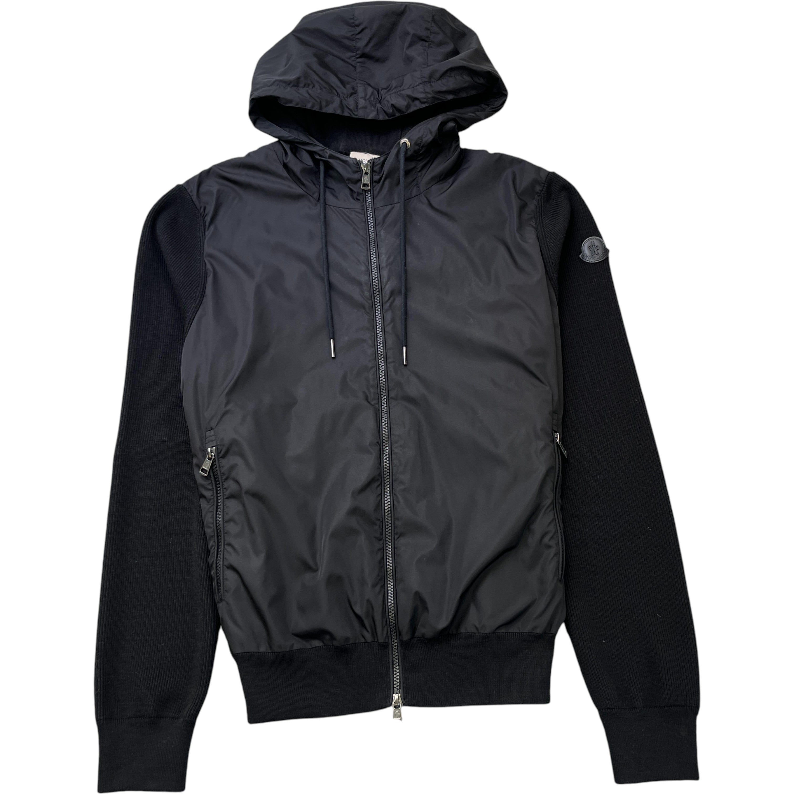 Men's Maglione Tricot Jacket Black Size XXL