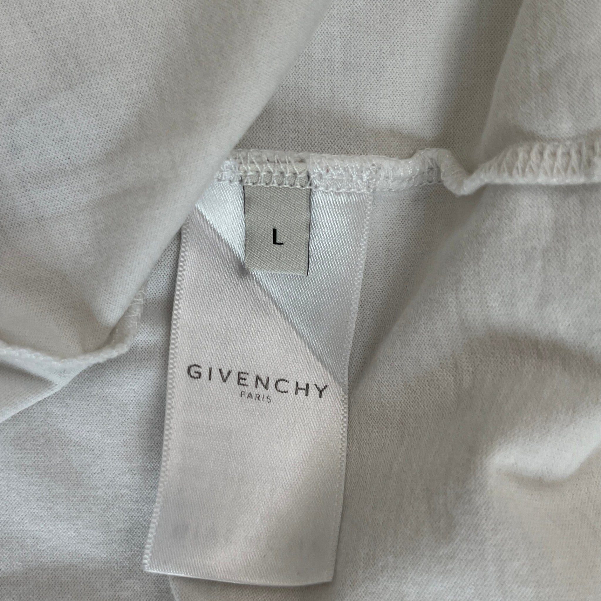 Men's Schematics Logo T-Shirt White Size L