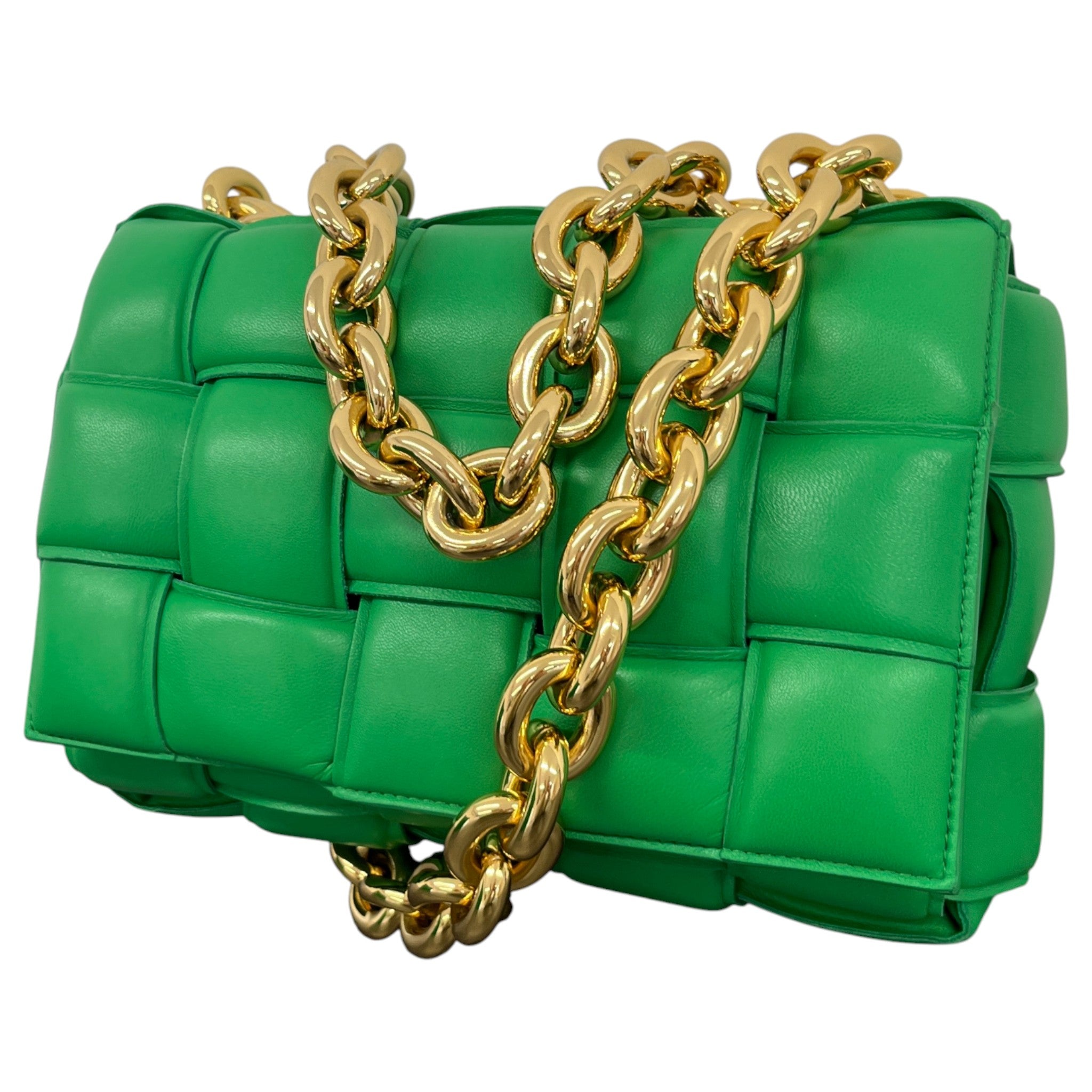 Women's The Chain Cassette Handbag Green