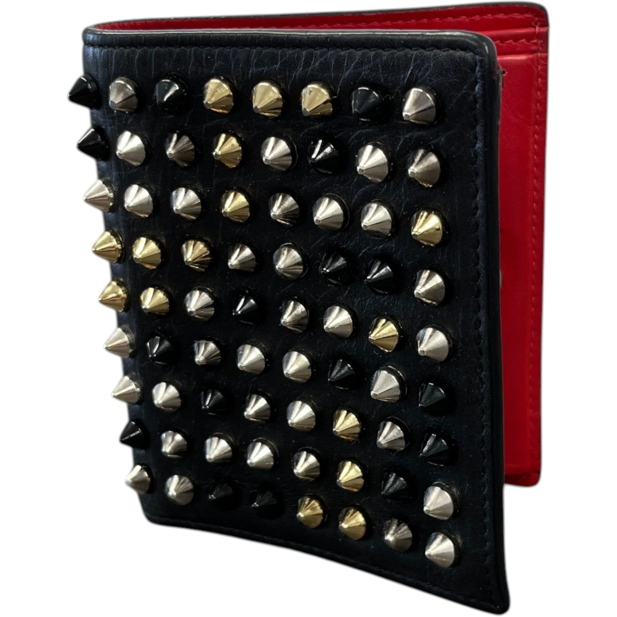 Women's Studded Wallet Black