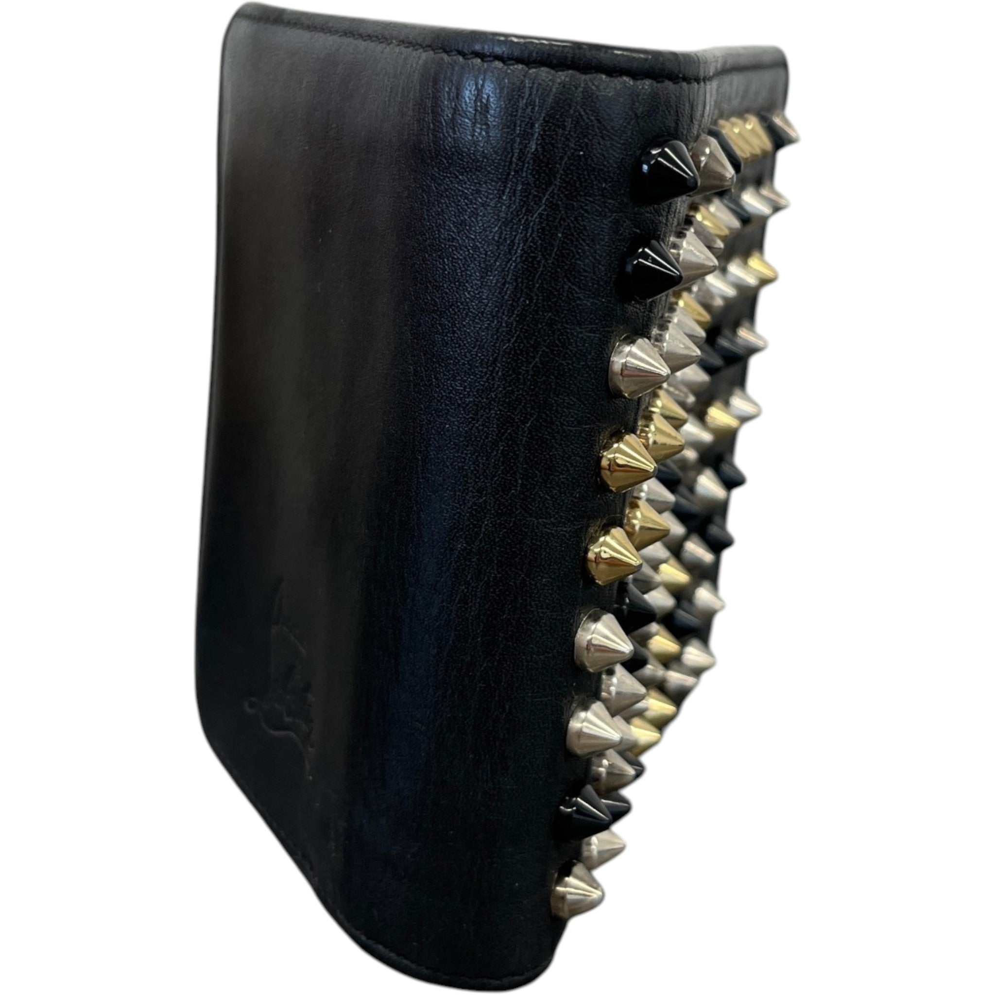 Women's Studded Wallet Black