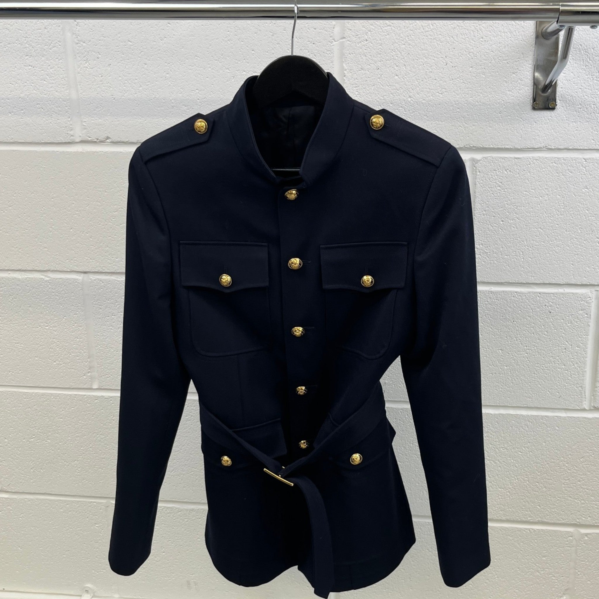 Women's Saharian Military Jacket Navy Size IT 36 / UK 4