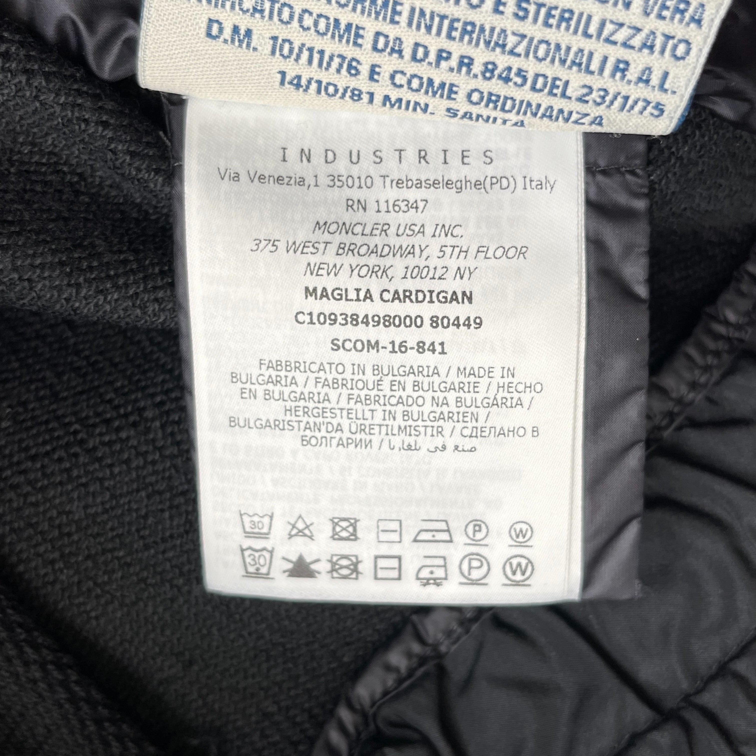 Women's Maglia Jacket Black Size M