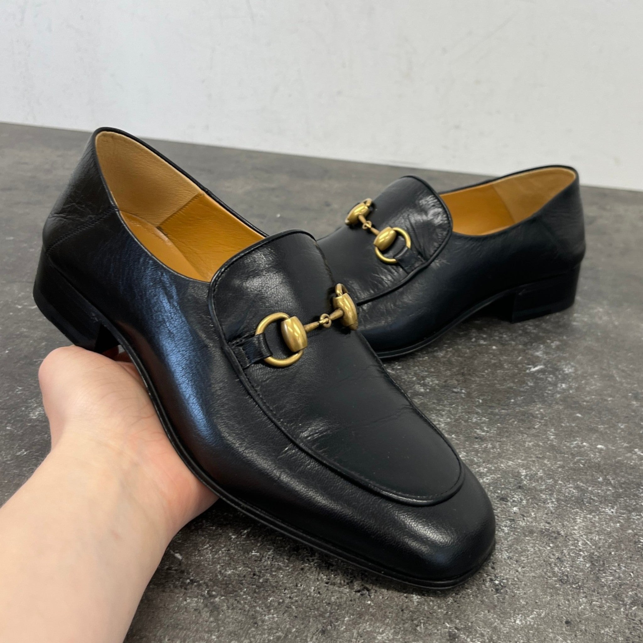 Women's Hoursebit Loafers Black Size EU 36 / UK 3