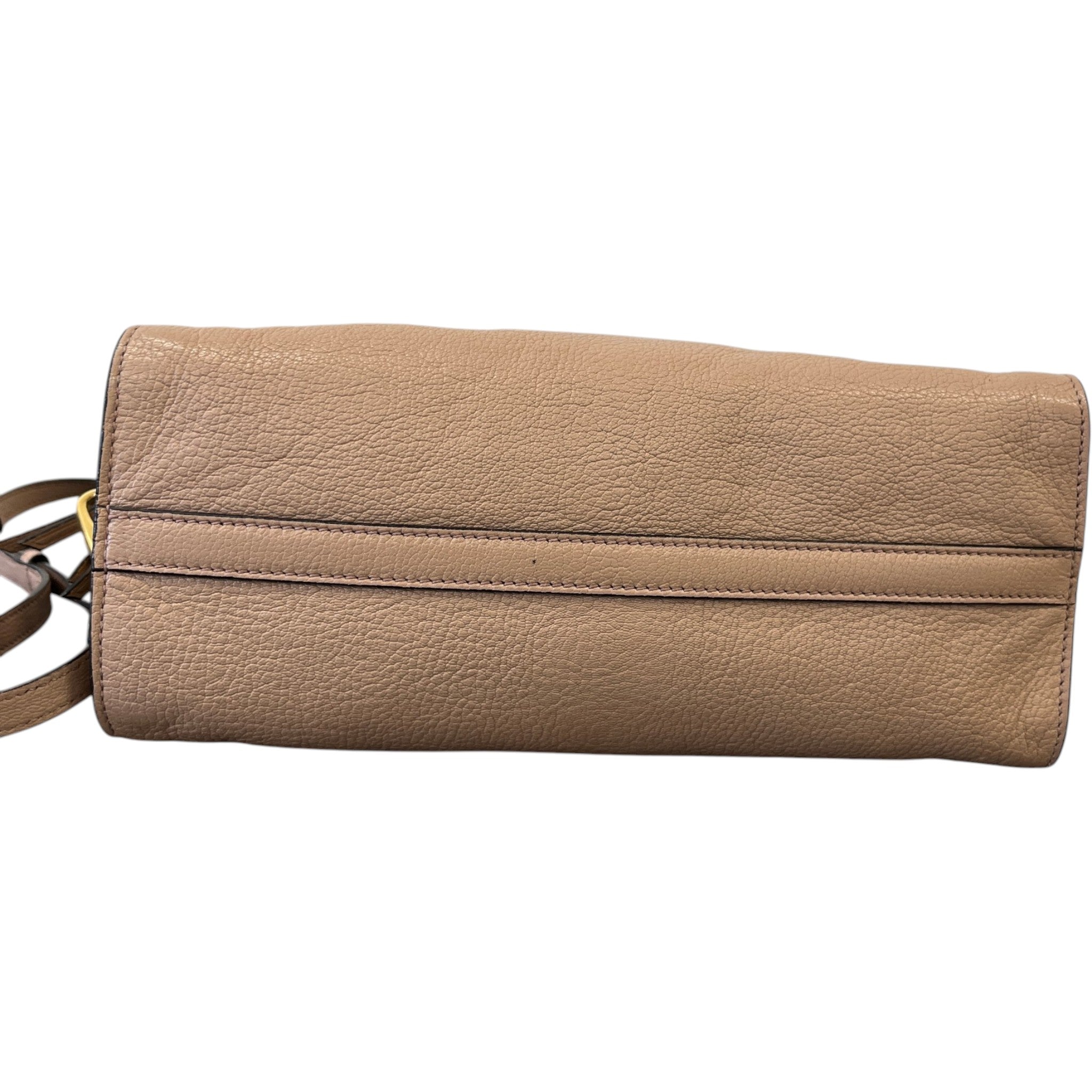 Women's Madras Fiocco Bow Tote Bag Nude