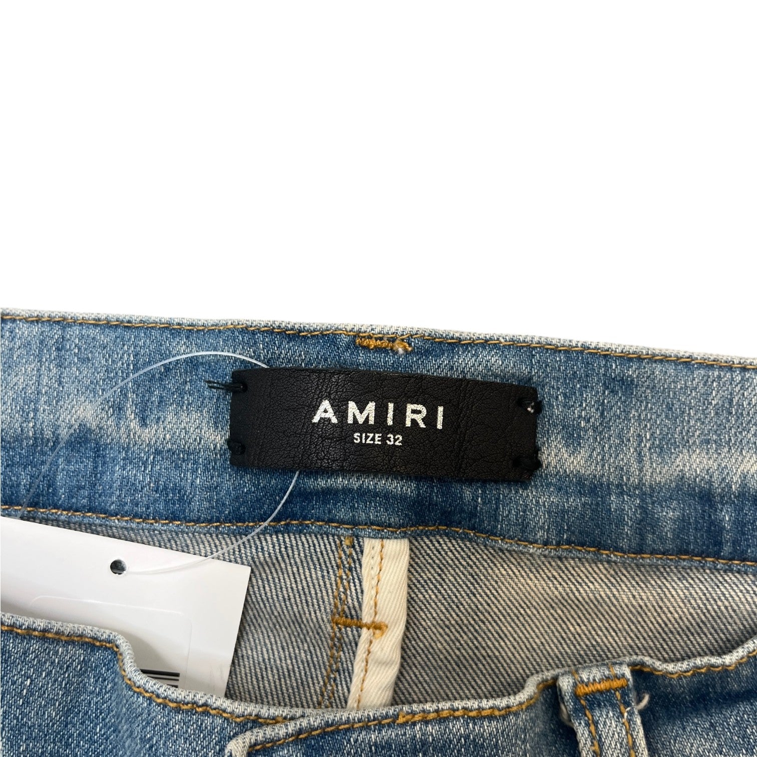Men's Distressed Mx1 Jeans Blue Size Waist 32"