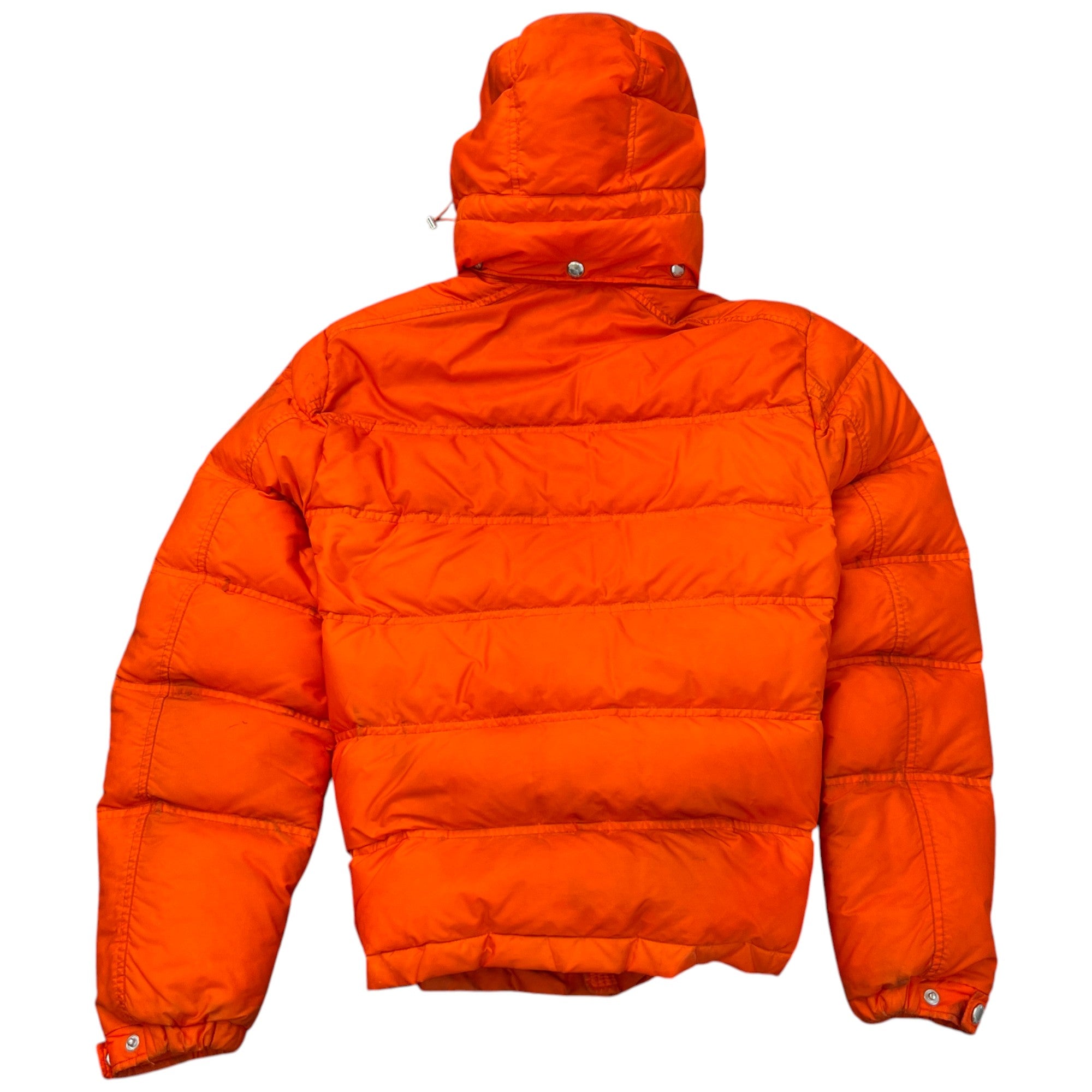 Men's Plaque Logo Down Jacket Orange Size IT 46 / S