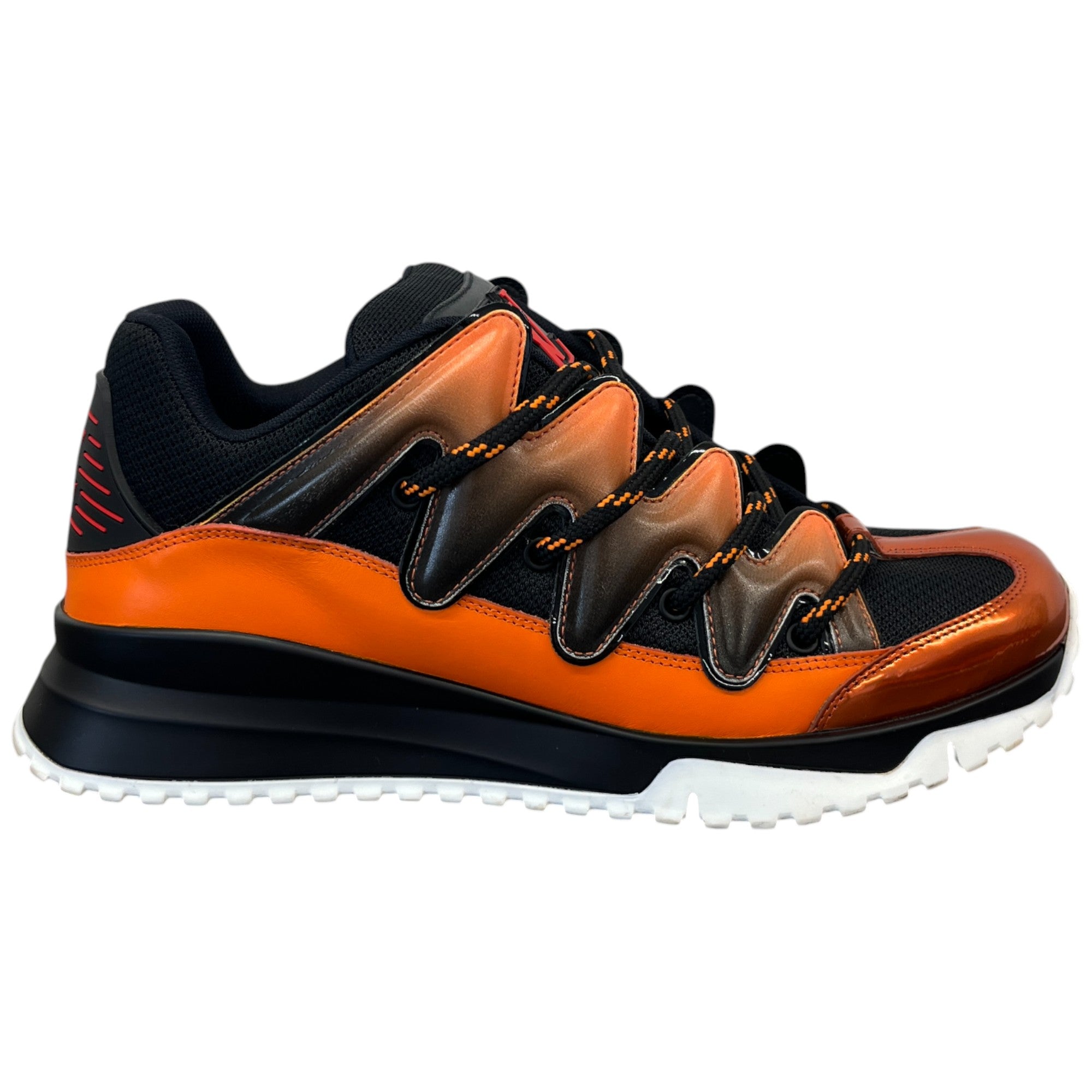 Men's Zig Zag Low Trainers Burnt Orange Size EU 41 / UK 7