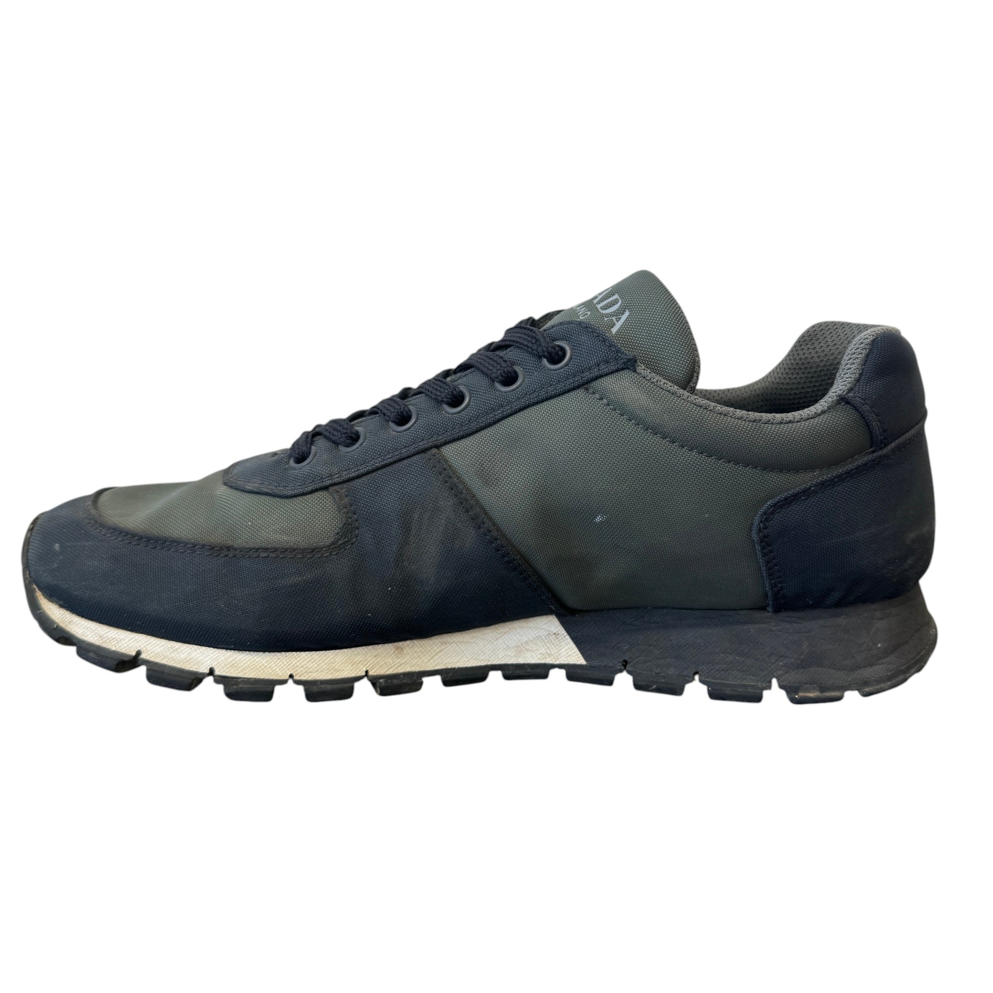 Men's Nylon Runners Low Trainers Khaki Size EU 42 / UK 8