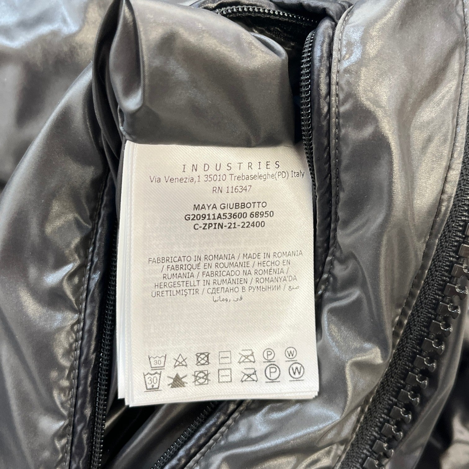 Men's Maya Down Jacket Black Size 5 / XXL