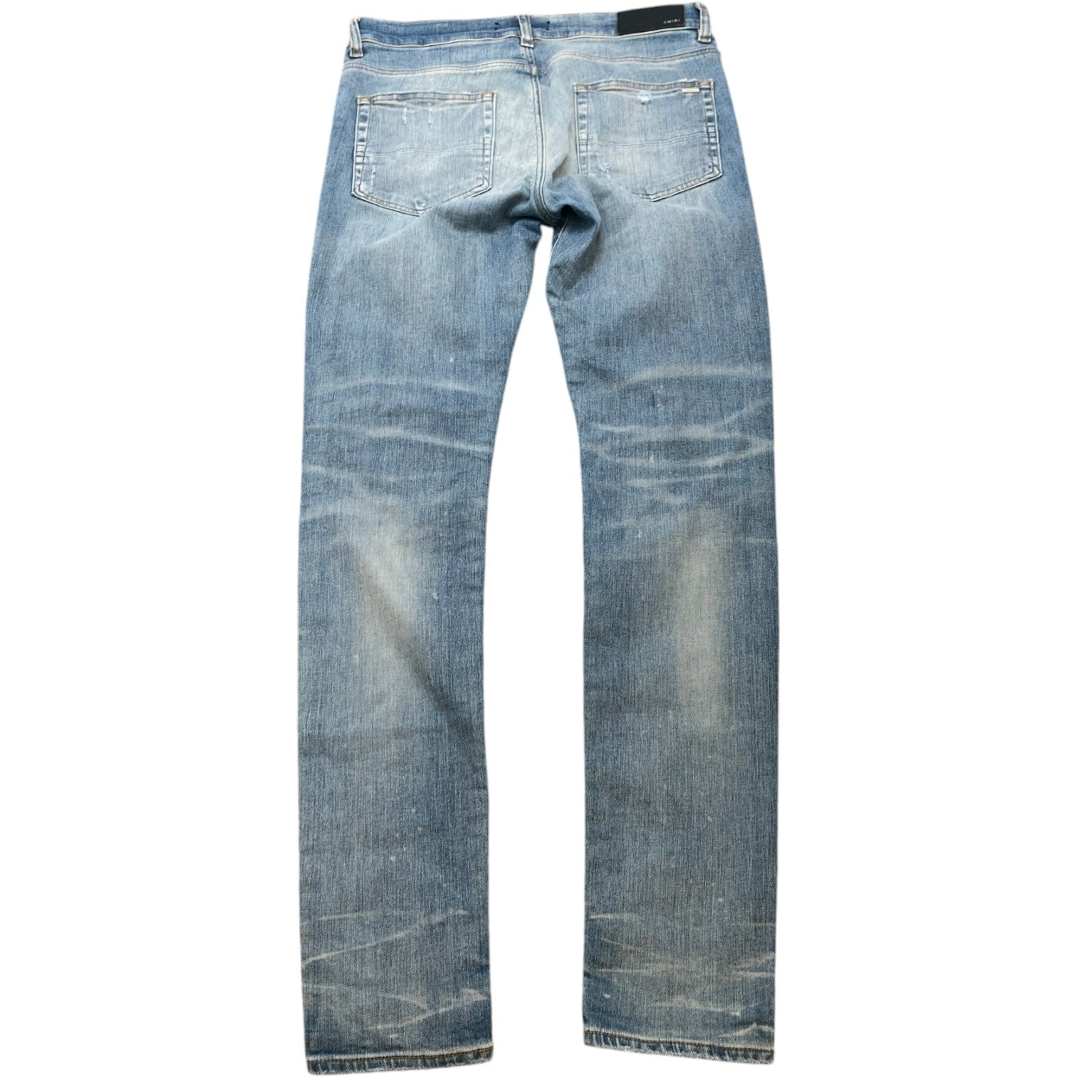 Men's Distressed Mx1 Jeans Blue Size Waist 32"