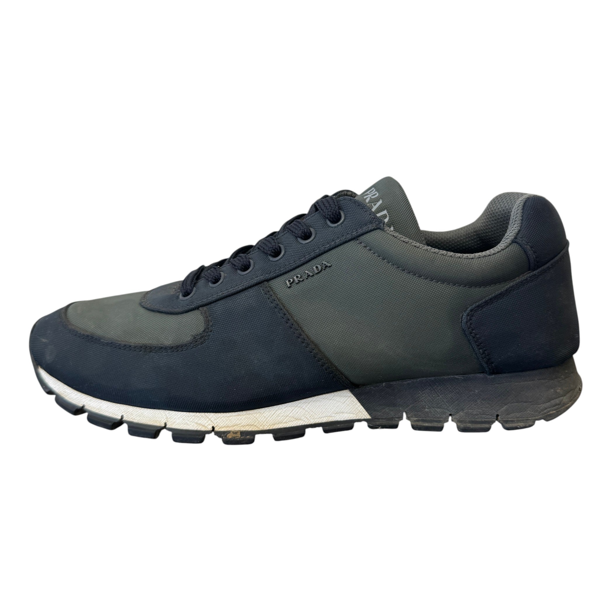 Men's Nylon Runners Low Trainers Khaki Size EU 42 / UK 8